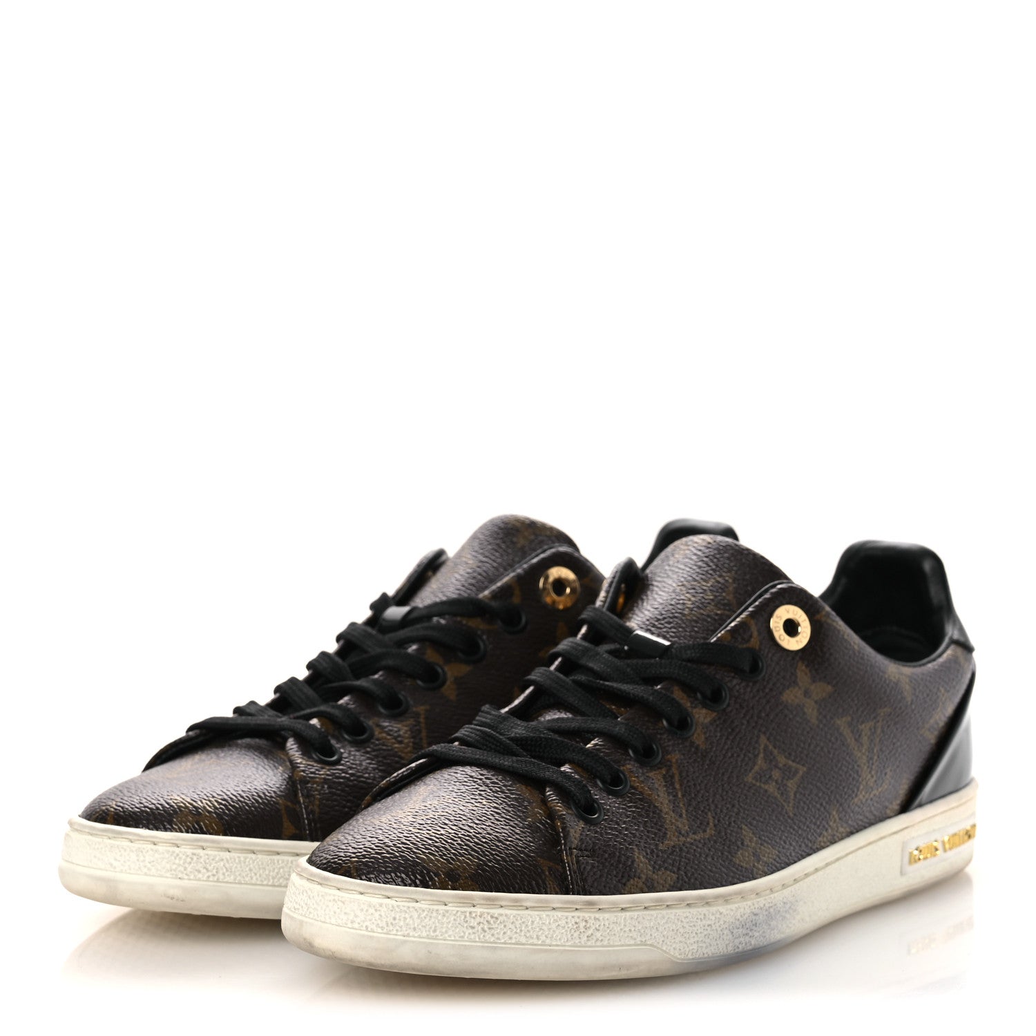 Patent Monogram Frontrow Sneakers 38