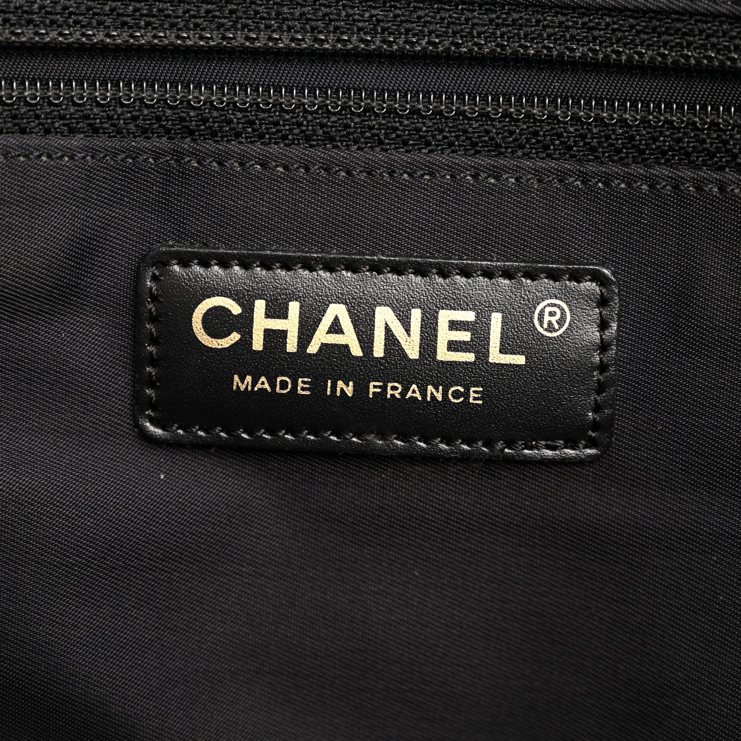 Nylon Large Travel Tote Black