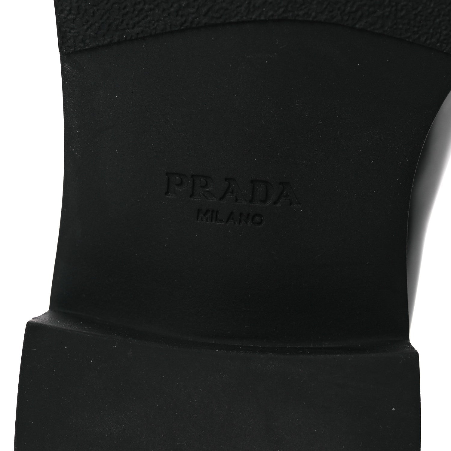 Spazzolato Metal Triangle Logo 50mm Loafers 36 Black