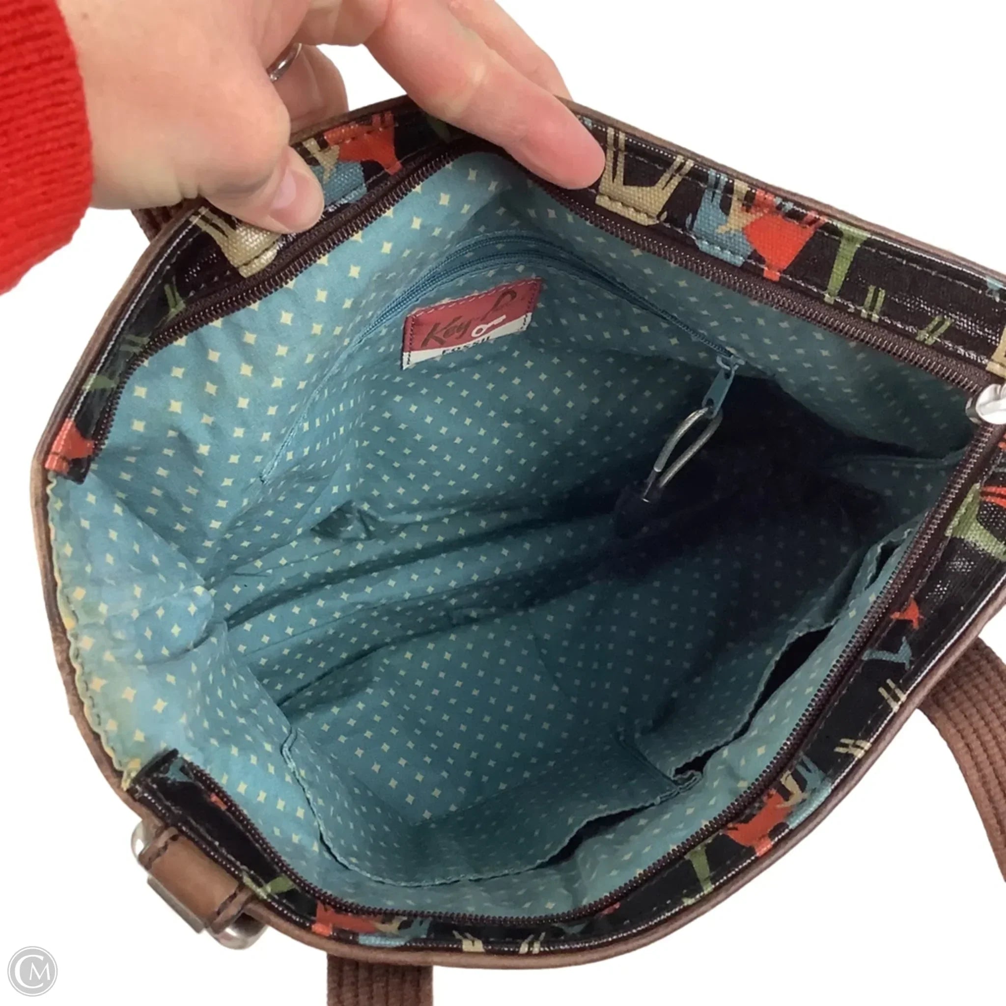 Handbag By Fossil, Size: Medium
