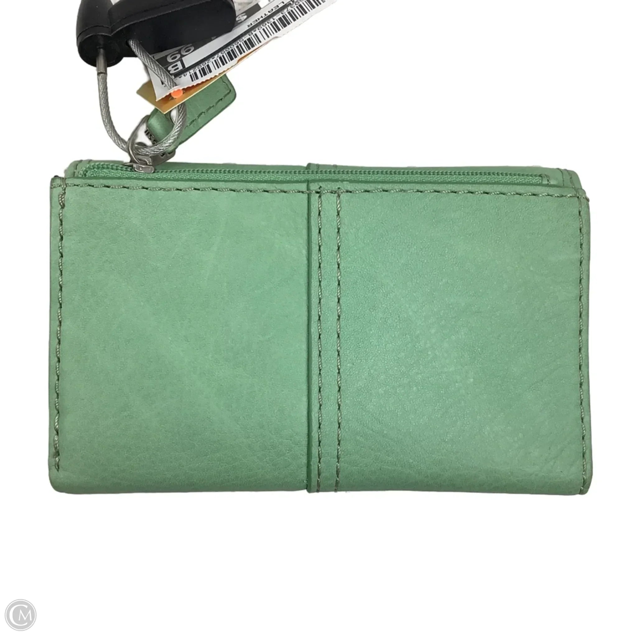 Wallet Leather By Fossil, Size: Medium