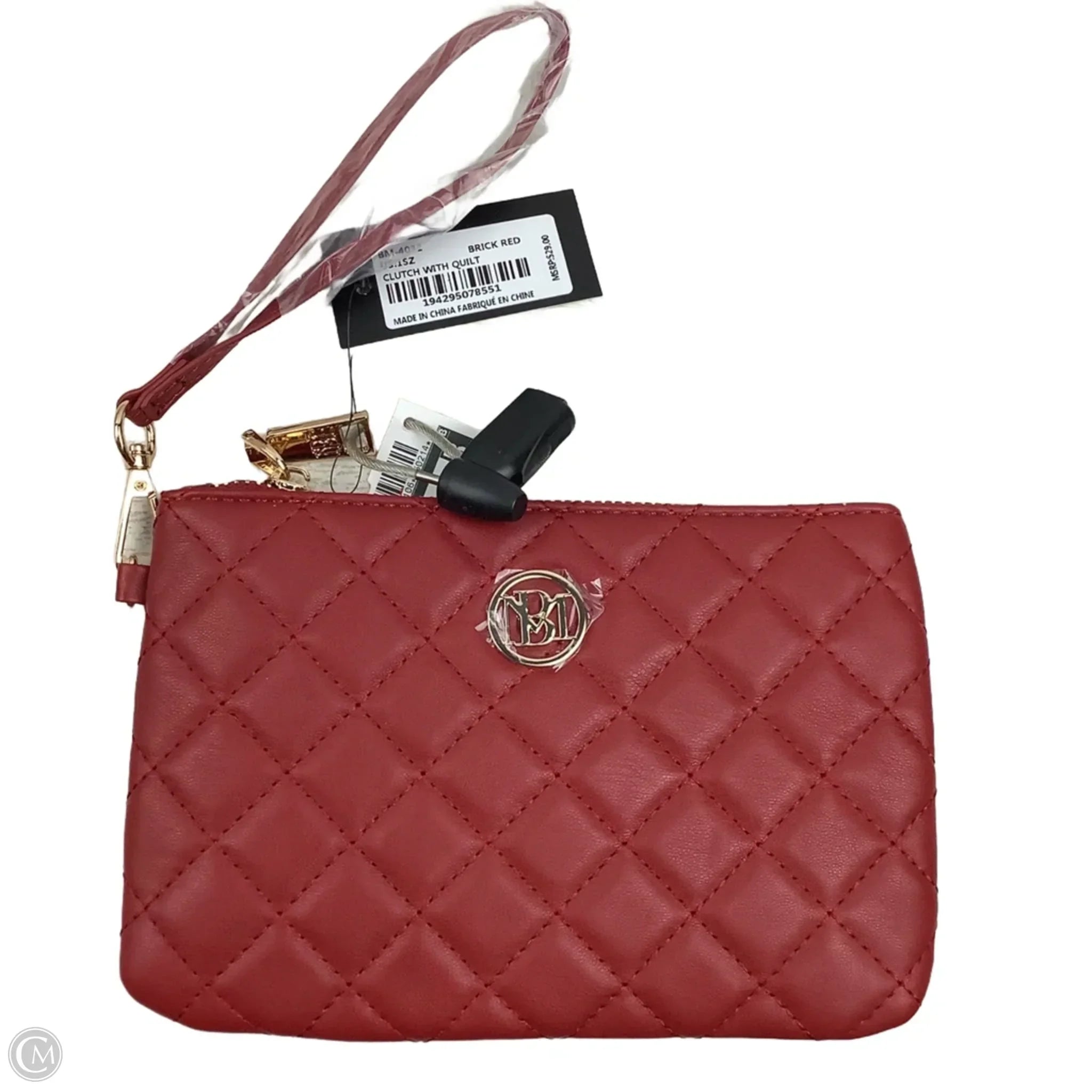 Wristlet By Badgley Mischka, Size: Medium