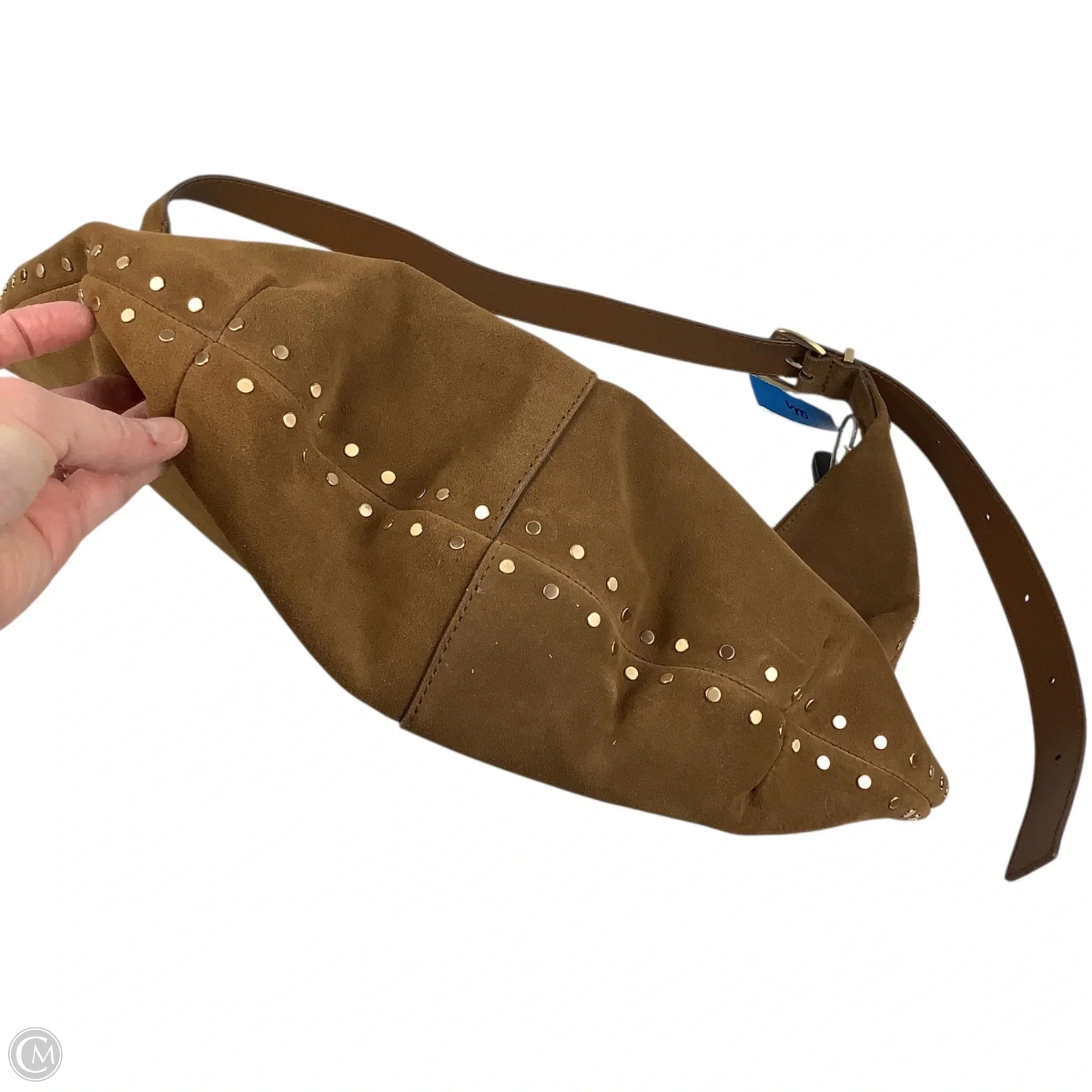 Handbag Leather By Madewell, Size: Medium