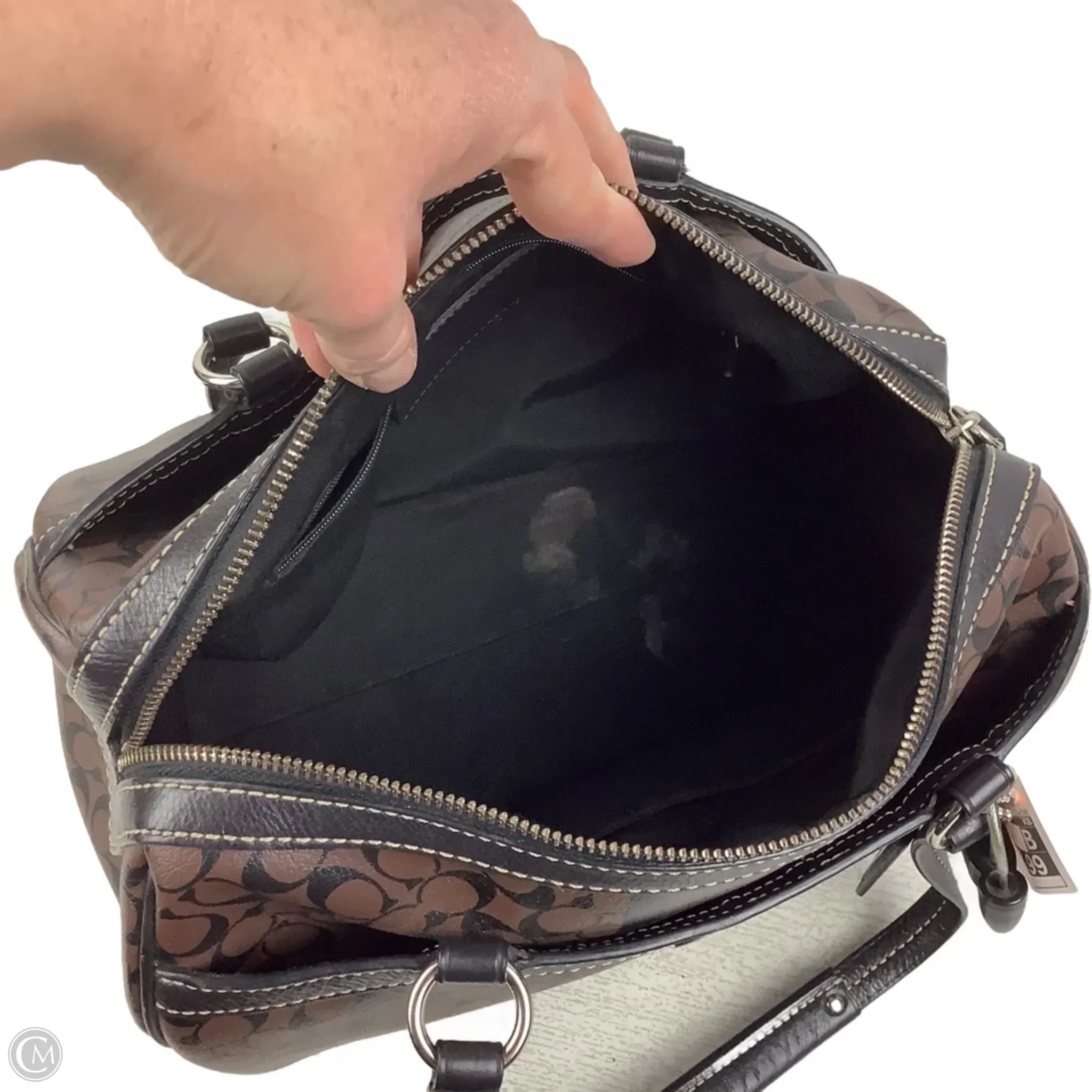 Handbag Designer By Coach, Size: Medium