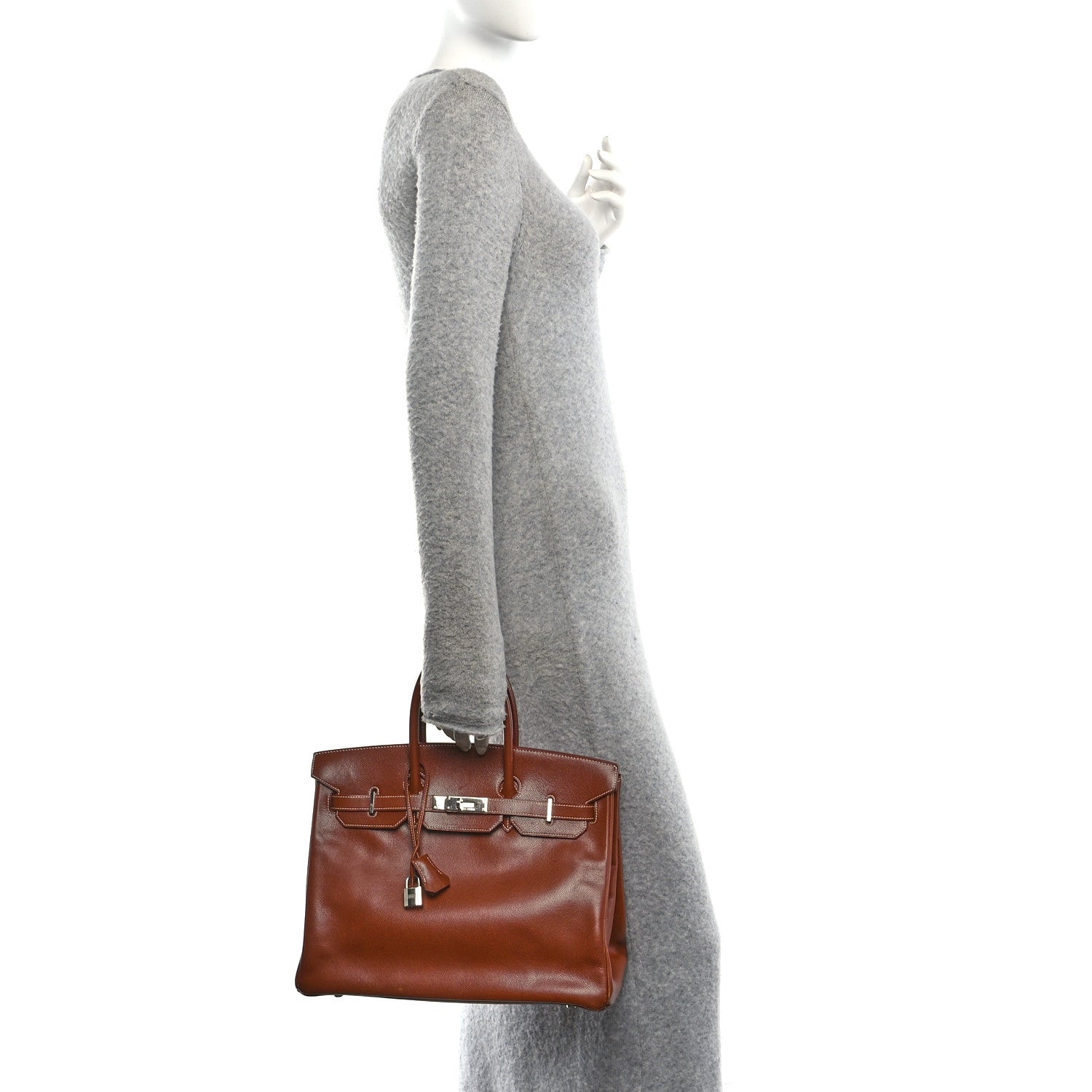 Veau Grain Lisse Birkin 35 Noisette