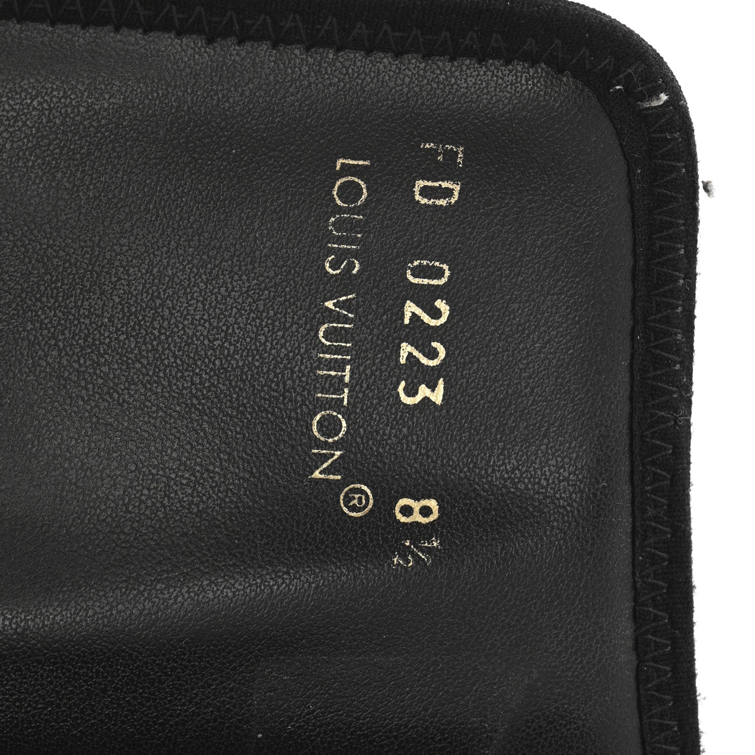 Monogram Mens Miami Mules 8.5 Black
