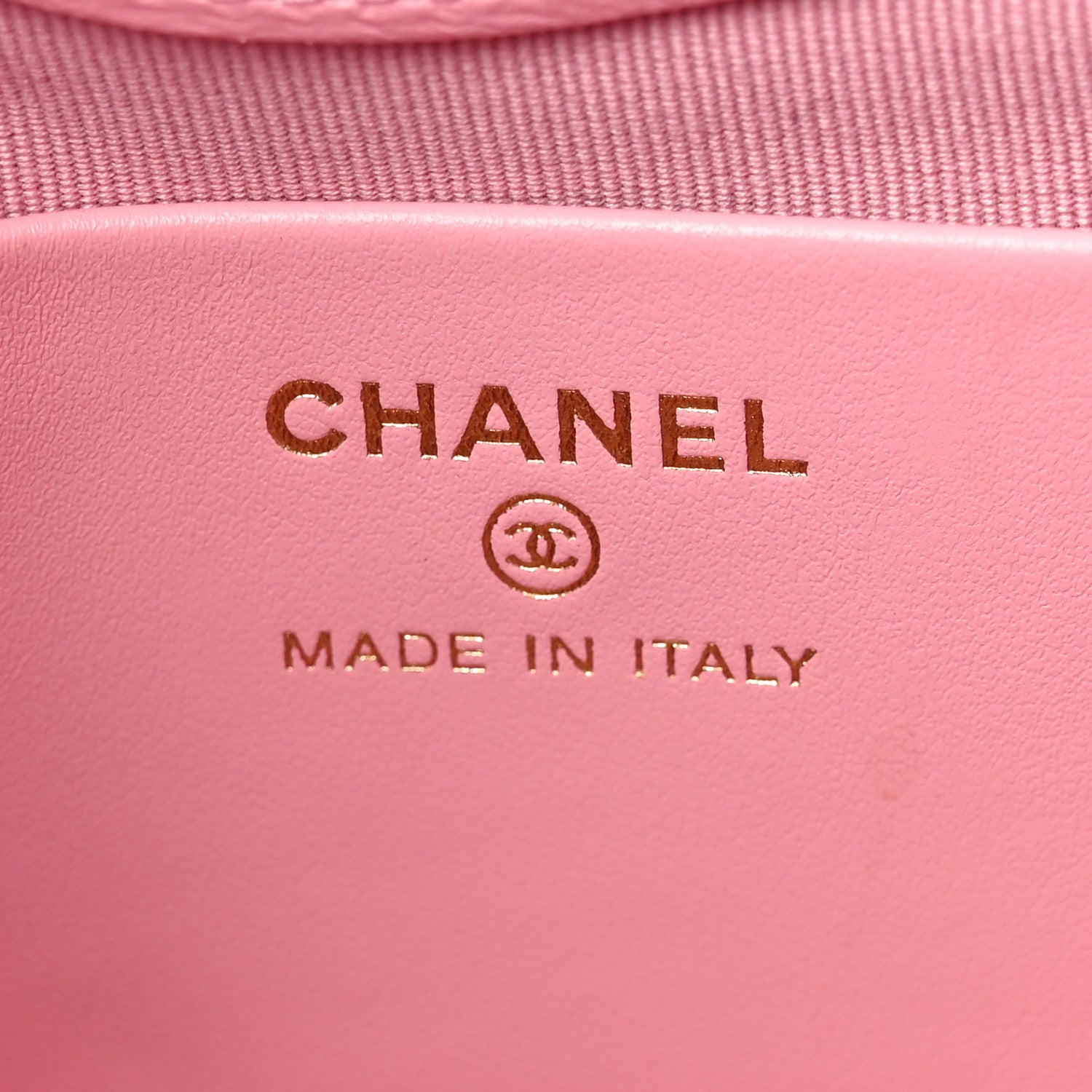 Shiny Lambskin Quilted Nano 31 Shopping Bag Pink