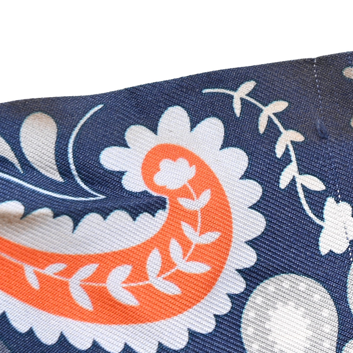 Silk Guepards Bandana Twilly Marine Clair Bleu Ciel Vert