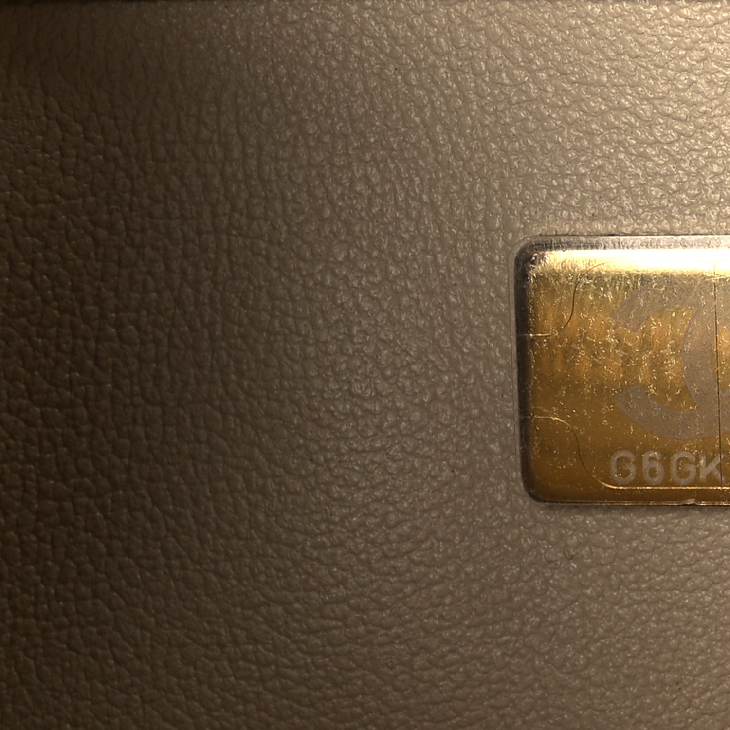 Metallic Caviar Quilted Medium CC Slide Flap Light Gold