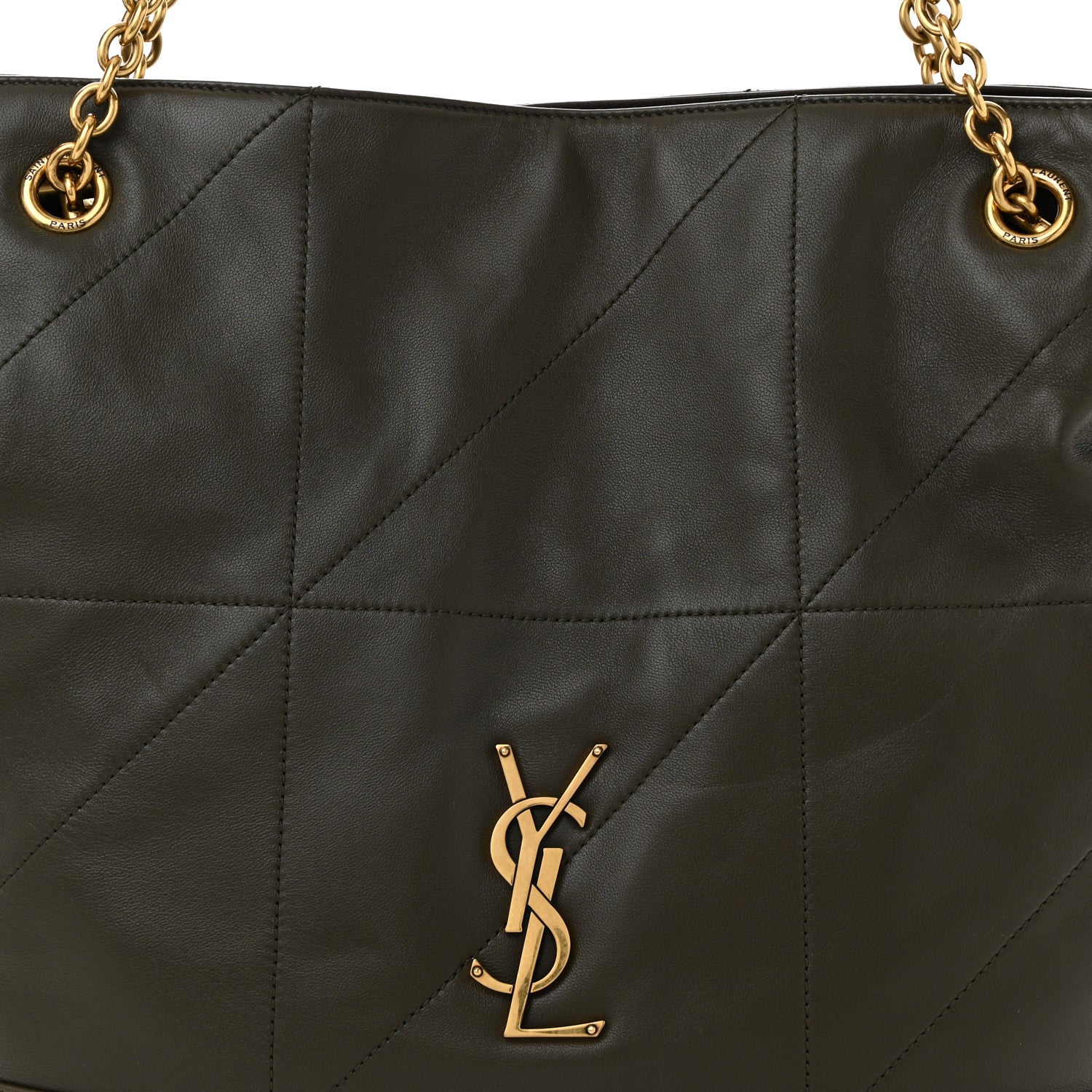 Lambskin Jamie Shopping Tote Light Musk