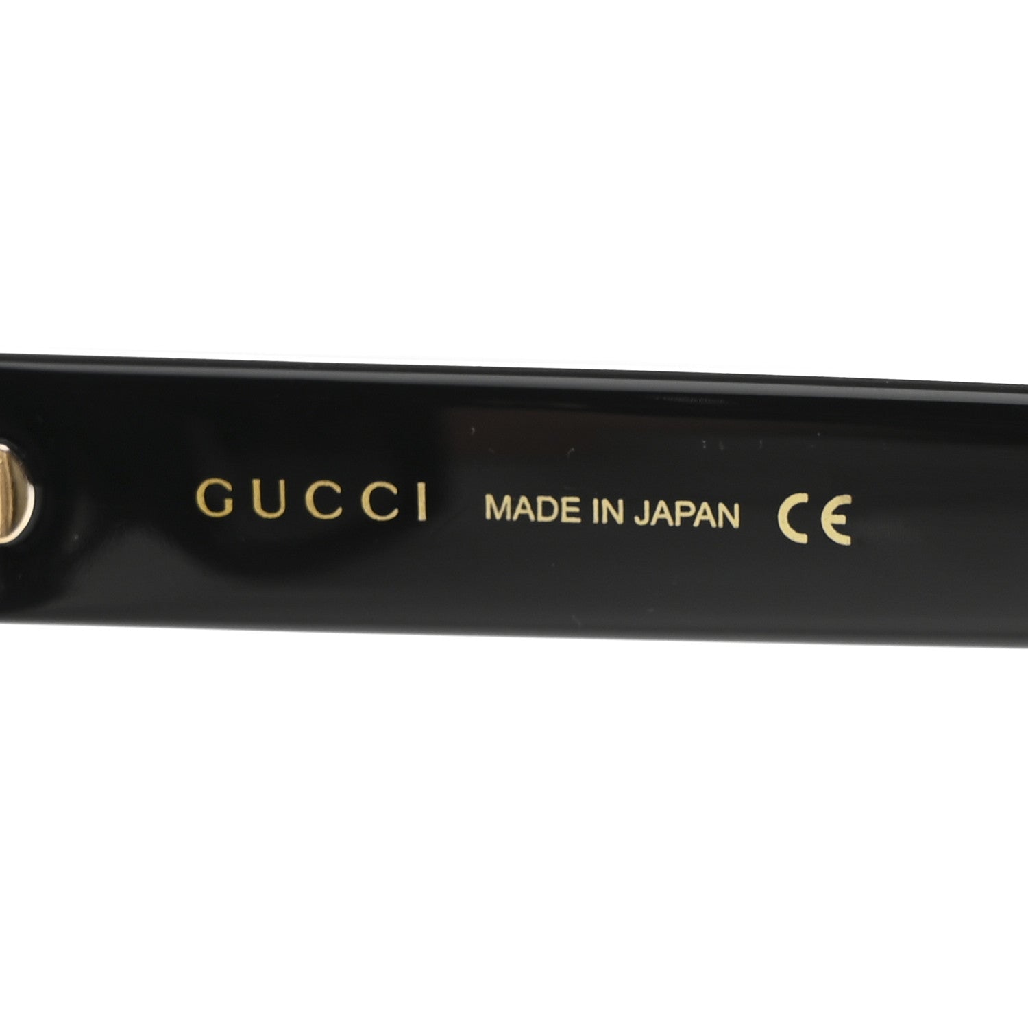 Acetate Square Frame Sunglasses GG0036S Black