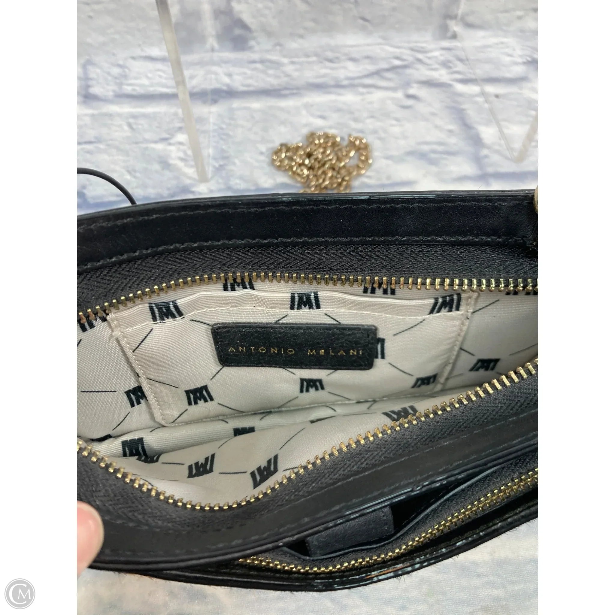 Crossbody Leather By Antonio Melani, Size: Small