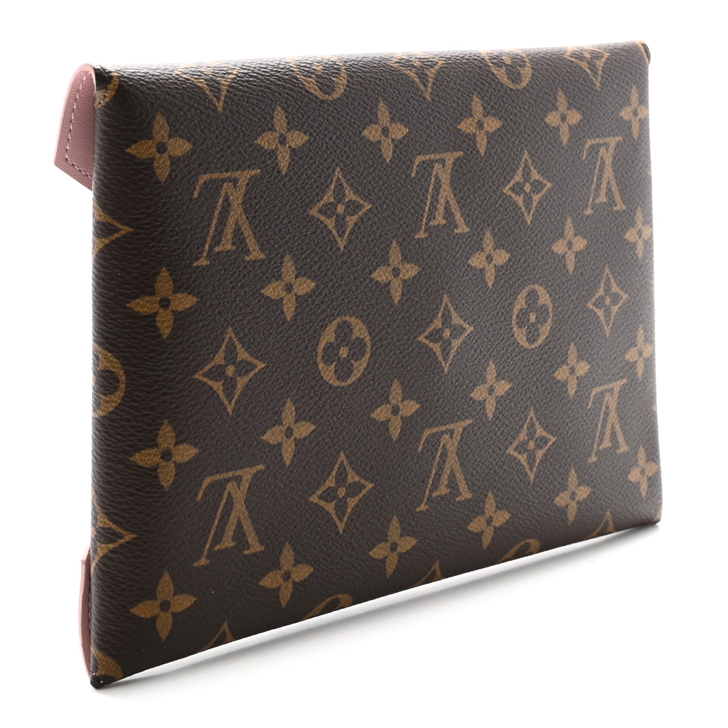 Monogram Large Kirigami Pochette Insert Rose Ballerine