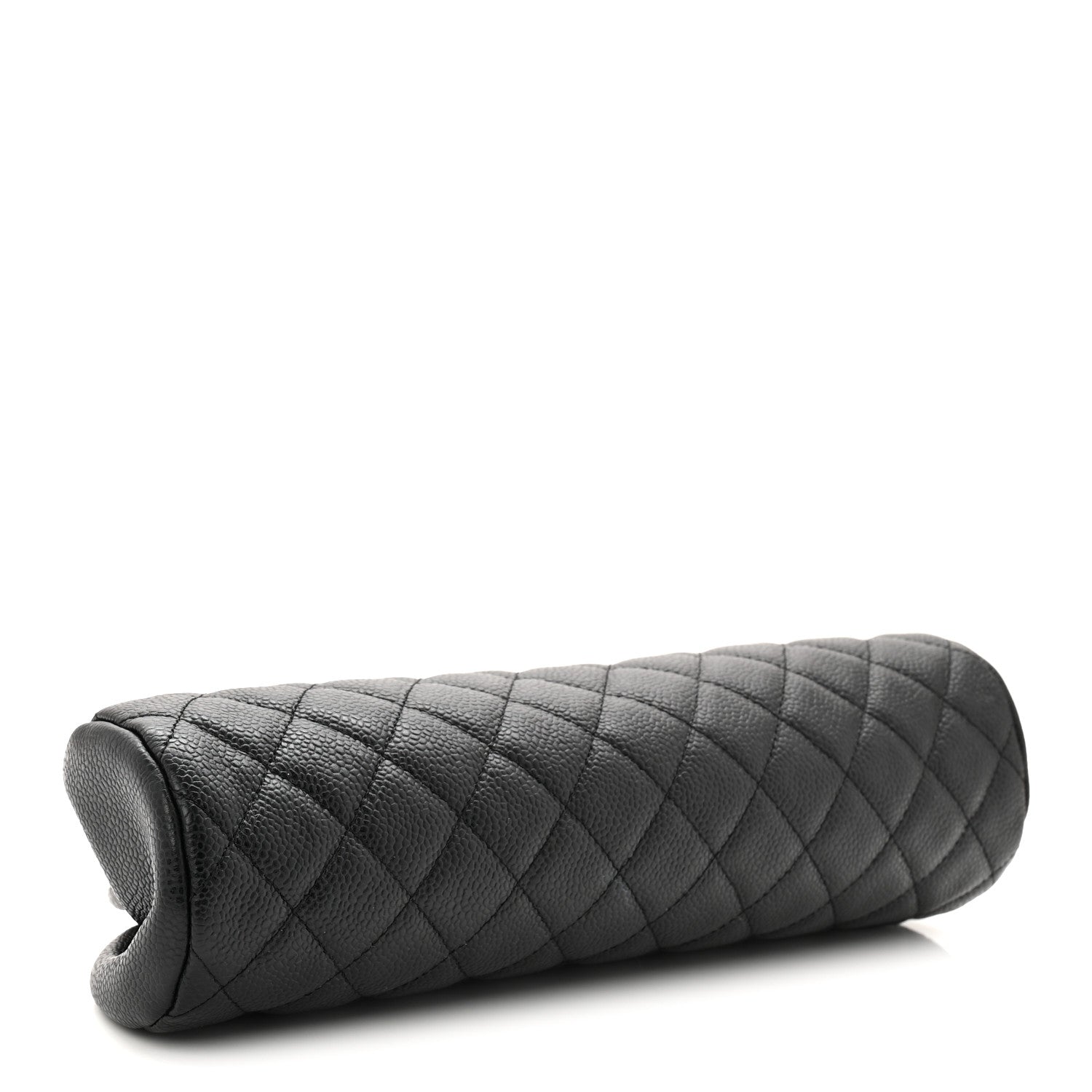 Caviar Quilted Timeless Clutch Black