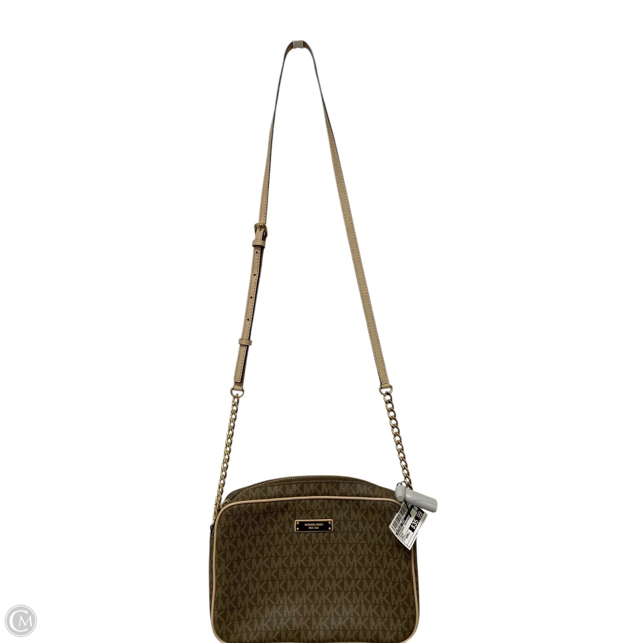 Crossbody Designer By Michael Kors, Size: Small