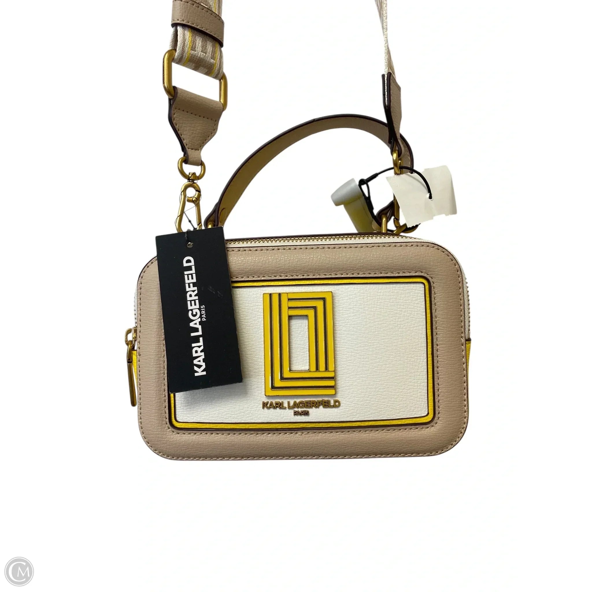 Crossbody Designer By Karl Lagerfeld, Size: Small