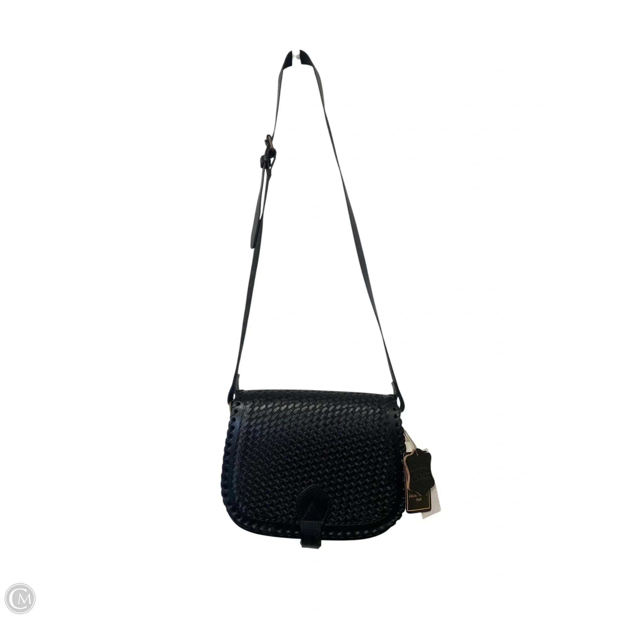 Crossbody Leather By Clothes Mentor, Size: Large