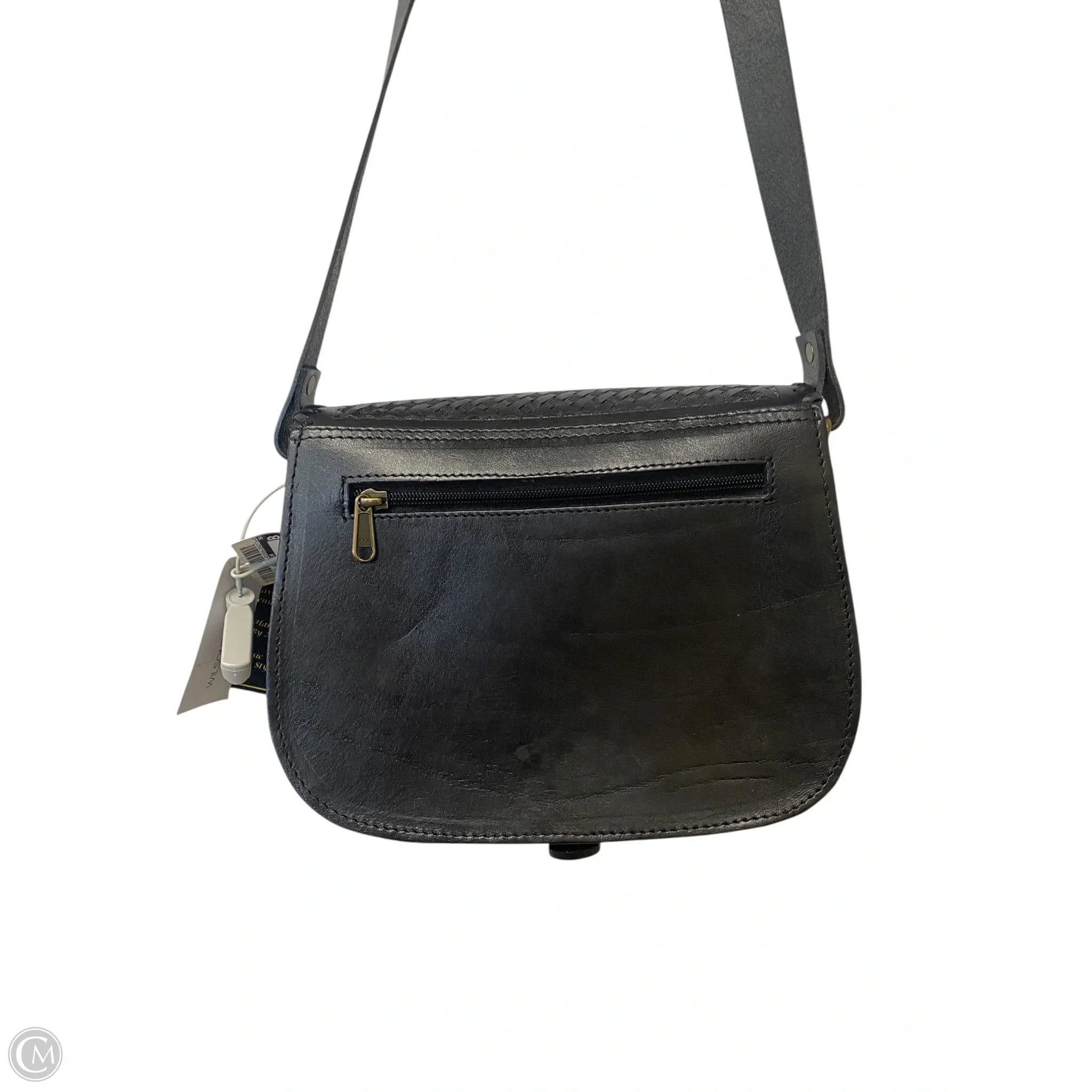 Crossbody Leather By Clothes Mentor, Size: Large