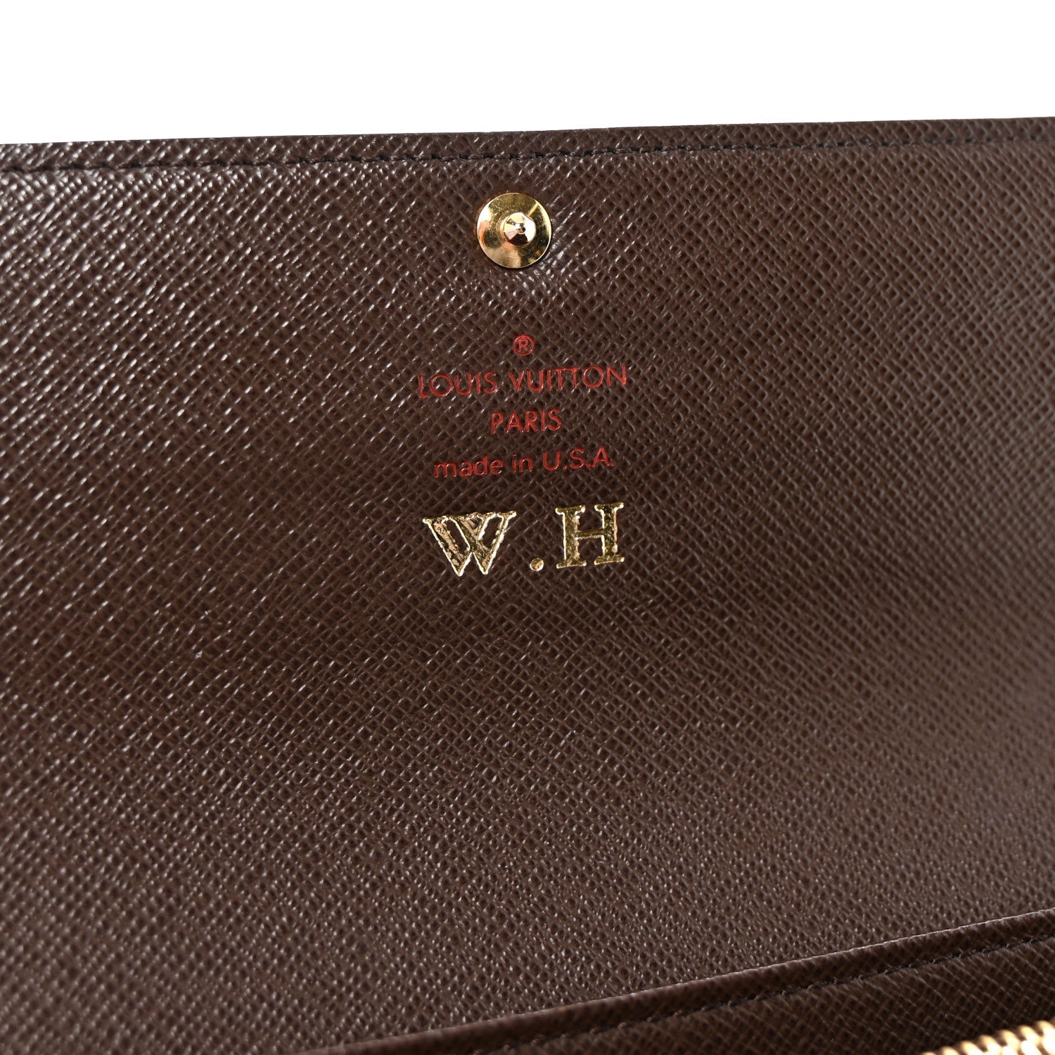 Damier Ebene Sarah Wallet
