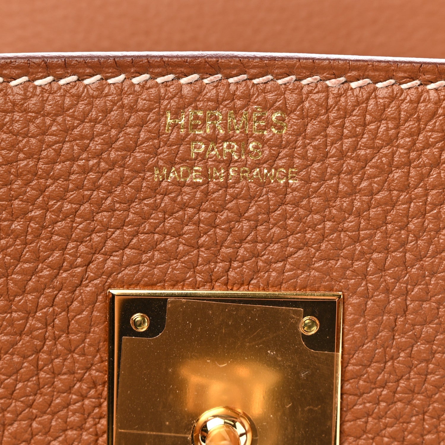 Togo Birkin 30 Gold