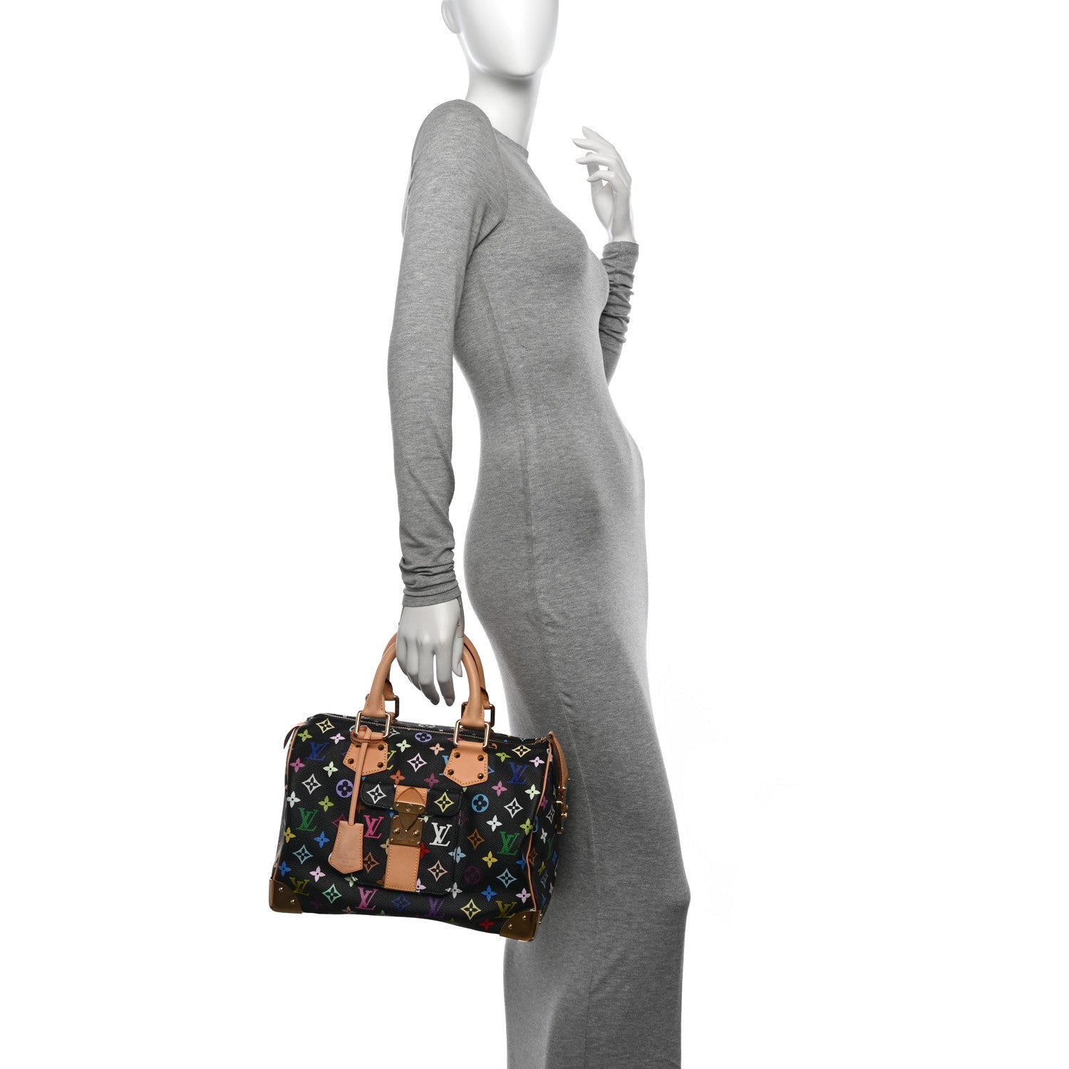 Monogram Multicolor Speedy 30 Black