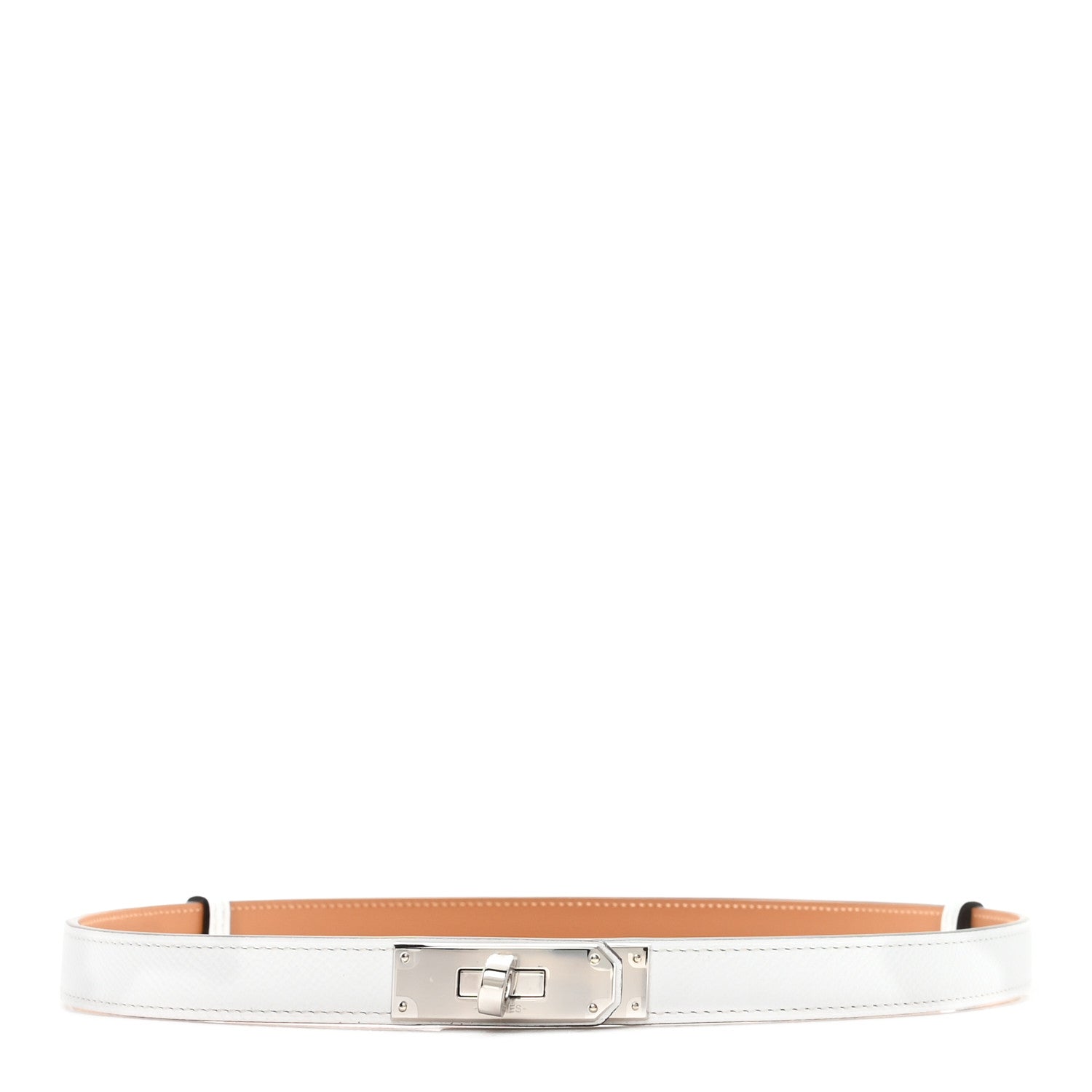 Epsom Kelly Belt White
