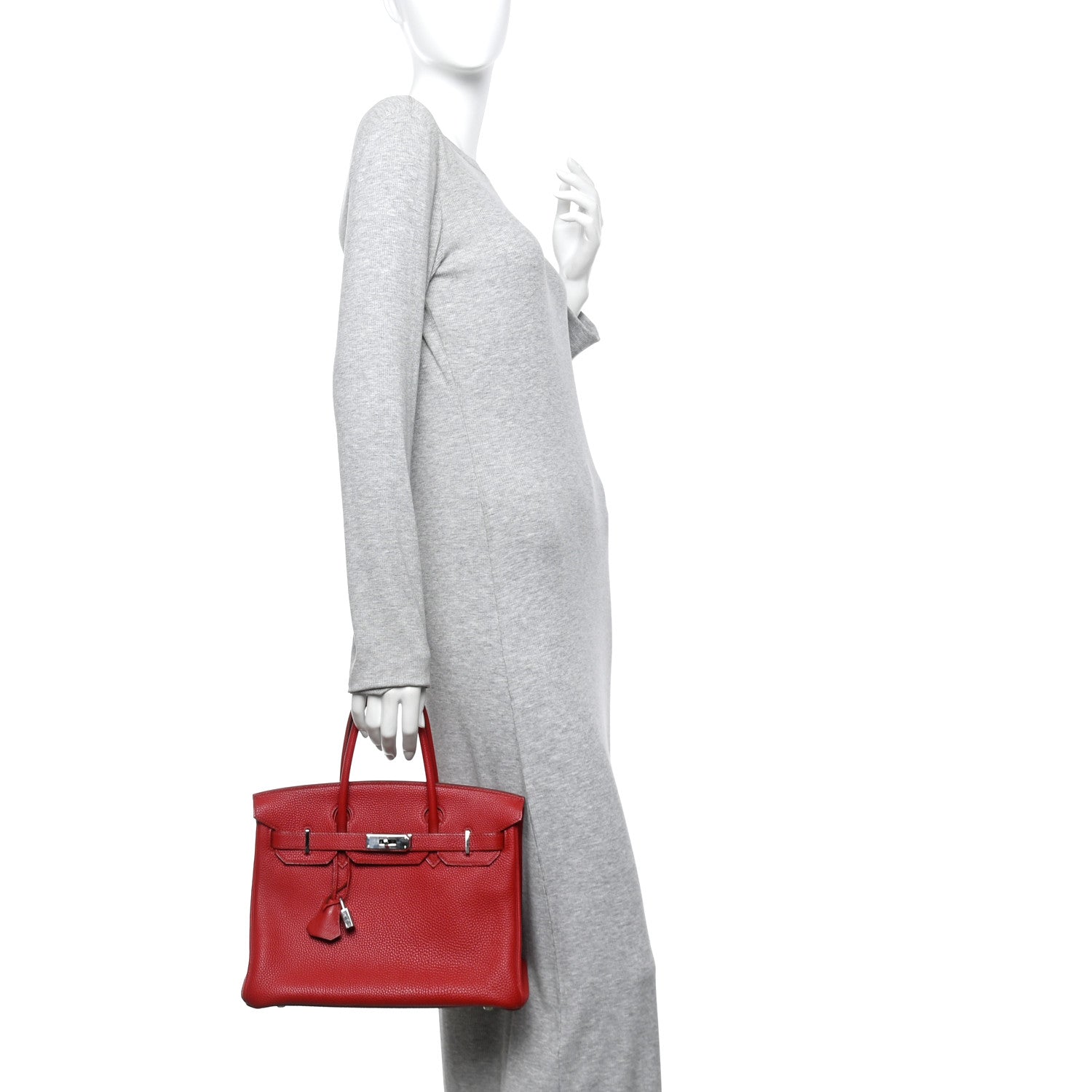 Togo Birkin 30 Rouge Garance
