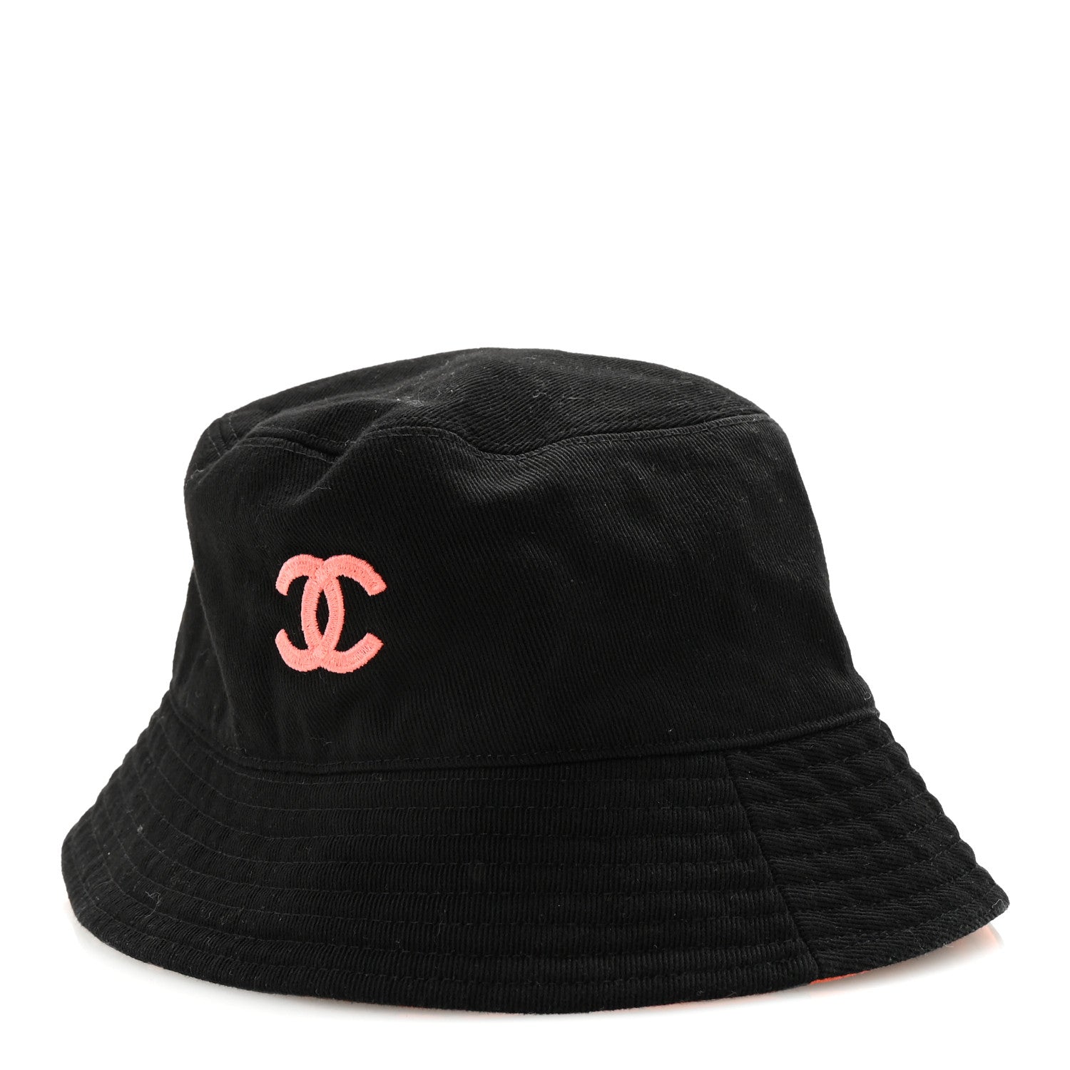 Canvas Reversible CC Bucket Hat Black Multicolor
