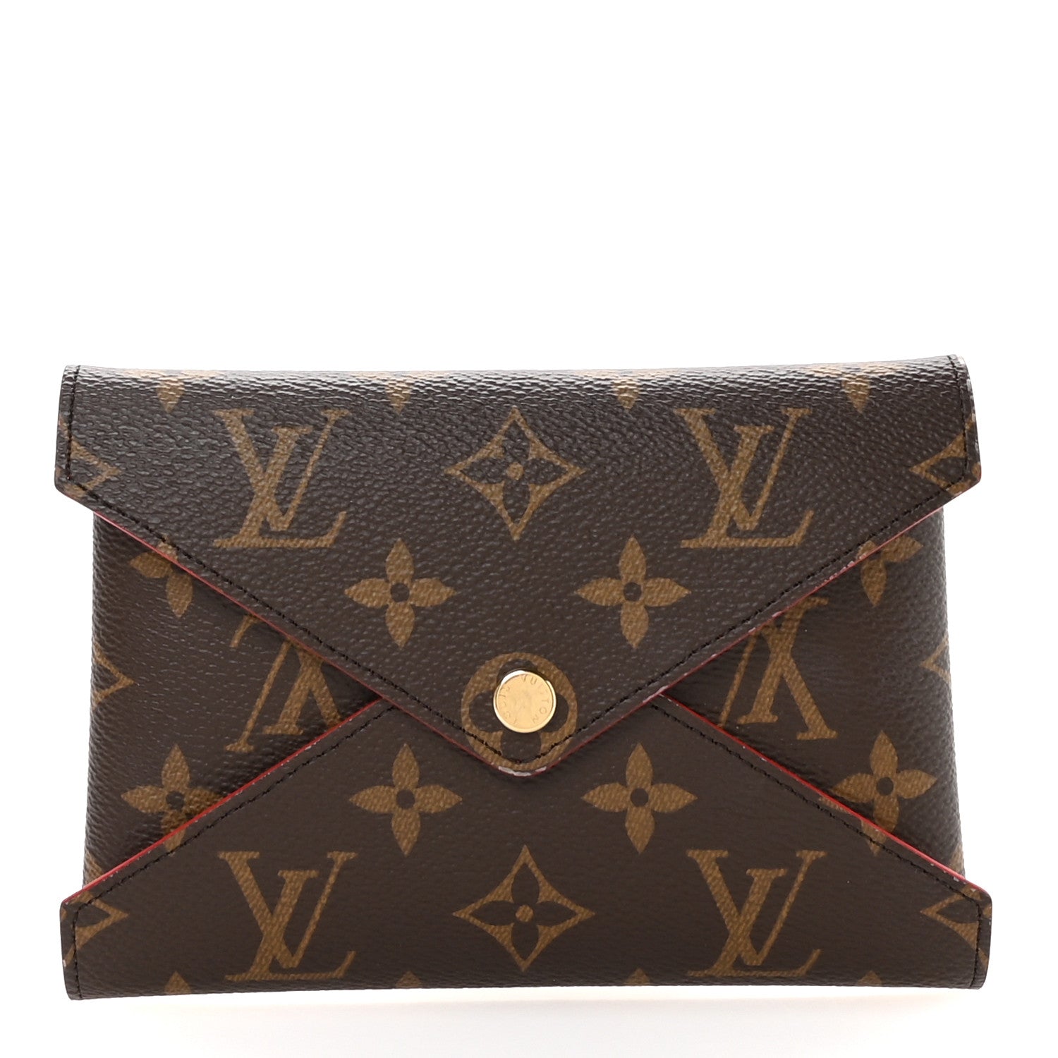 Monogram Medium Kirigami Pochette Insert Coquelicot