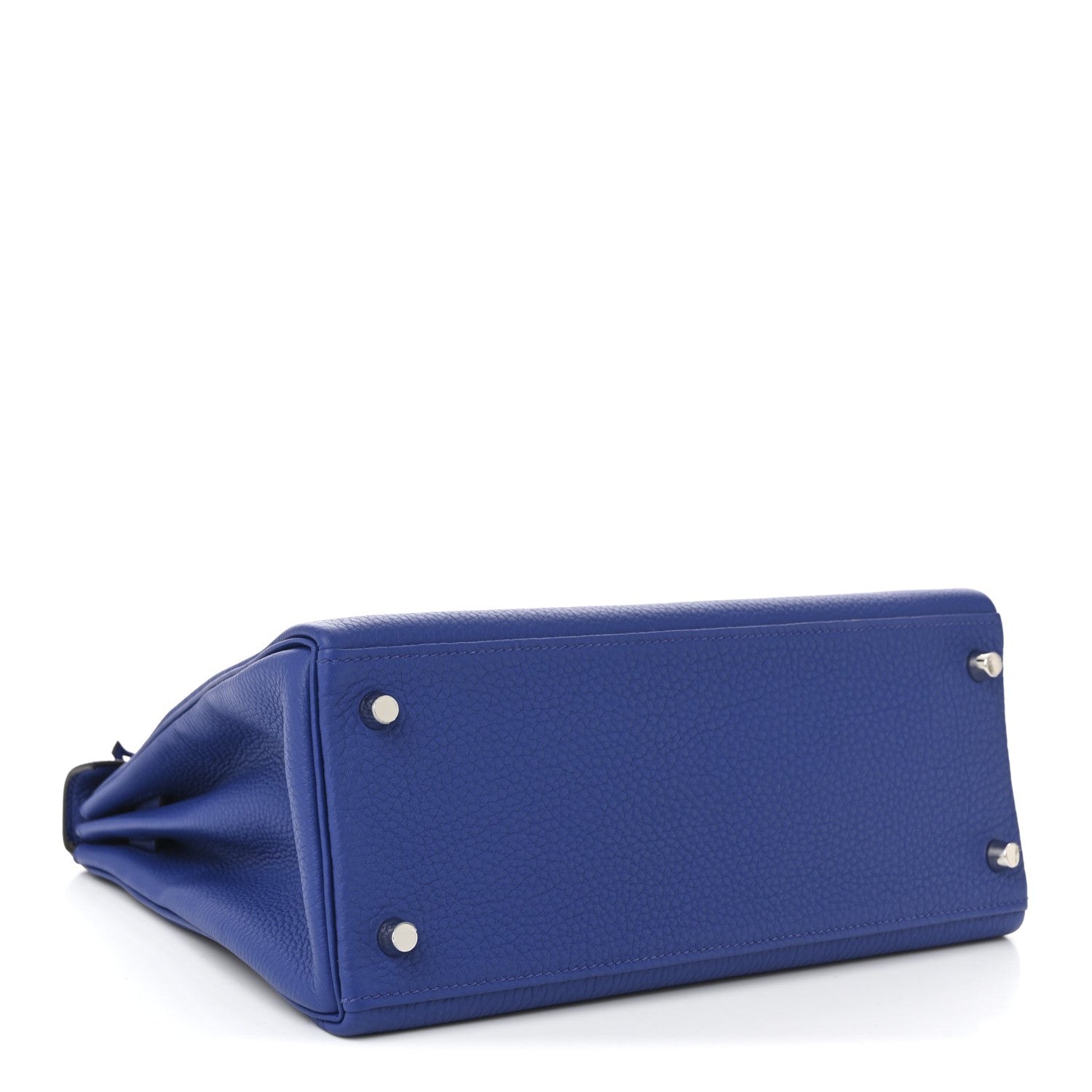 Togo Au Galop Kelly Retourne 28 Bleu Electrique Bleu Indigo Lime
