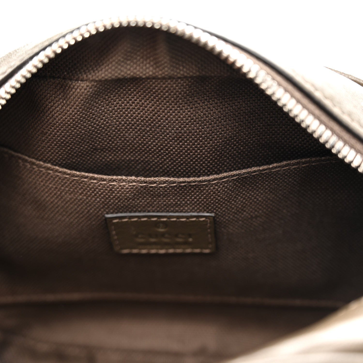Sakai Be Green Calfskin Diagonal Stitched Mini Blondie Shoulder Bag Craclet Brown