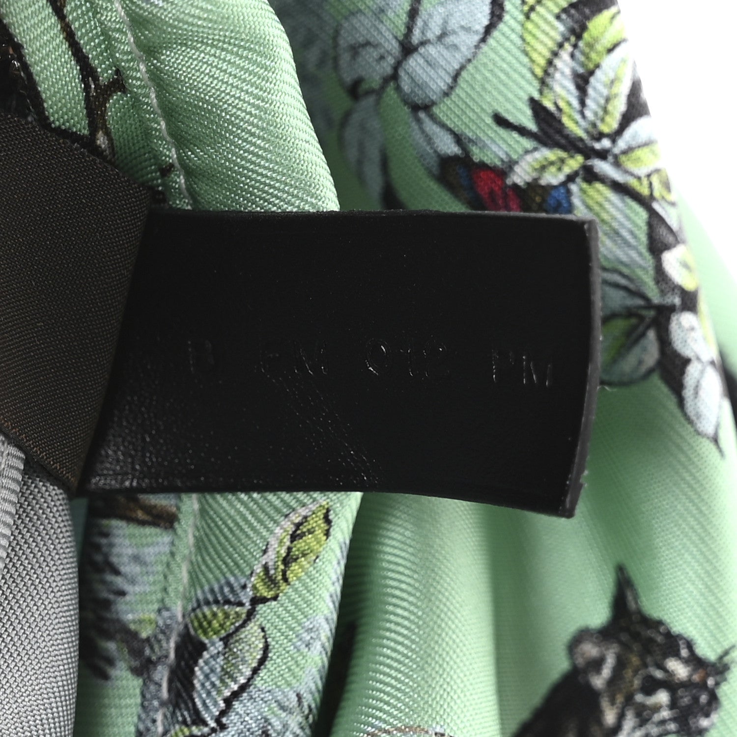 Silk Balusoie Bag Menthe Black