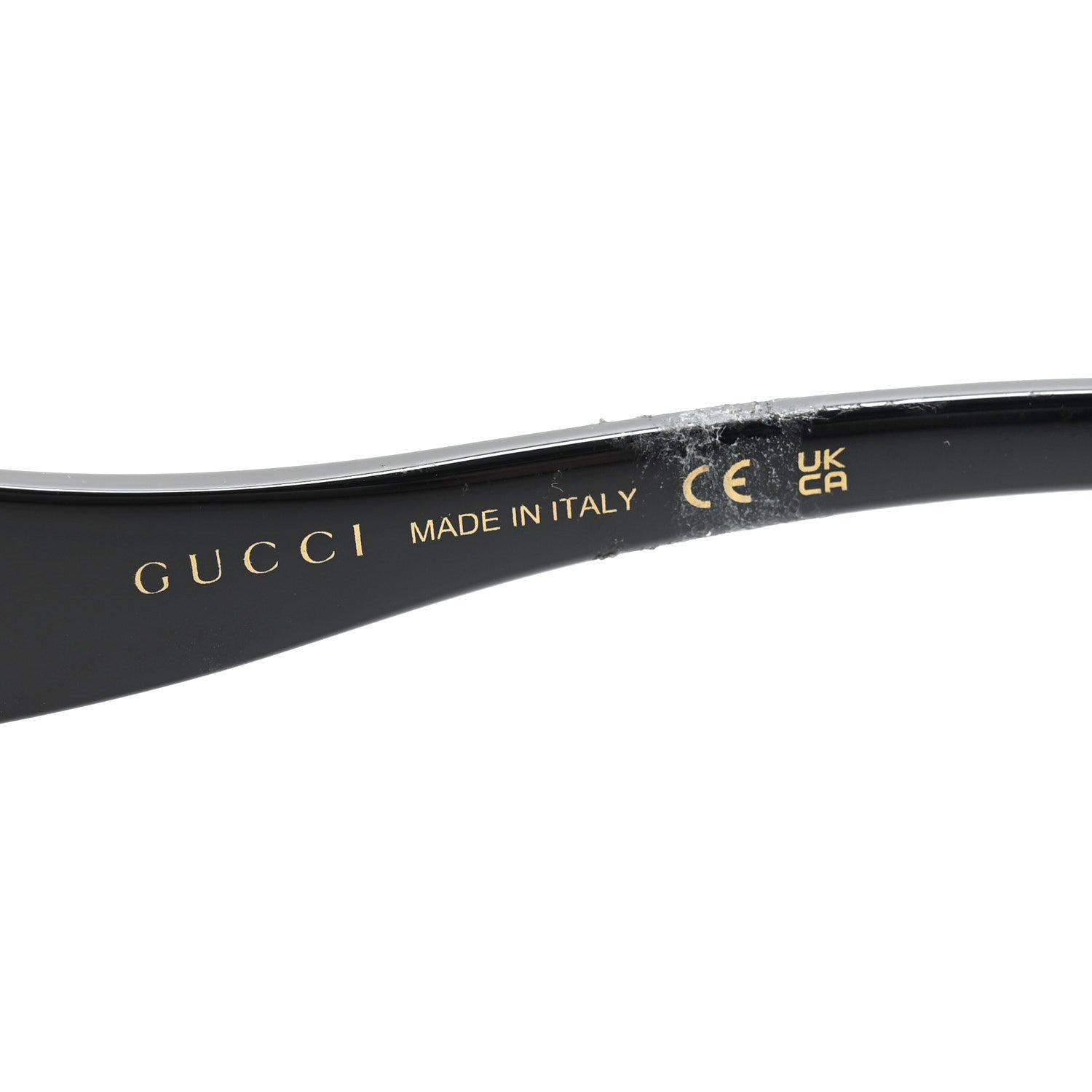 Acetate Square Frame Sunglasses GG1235S Black