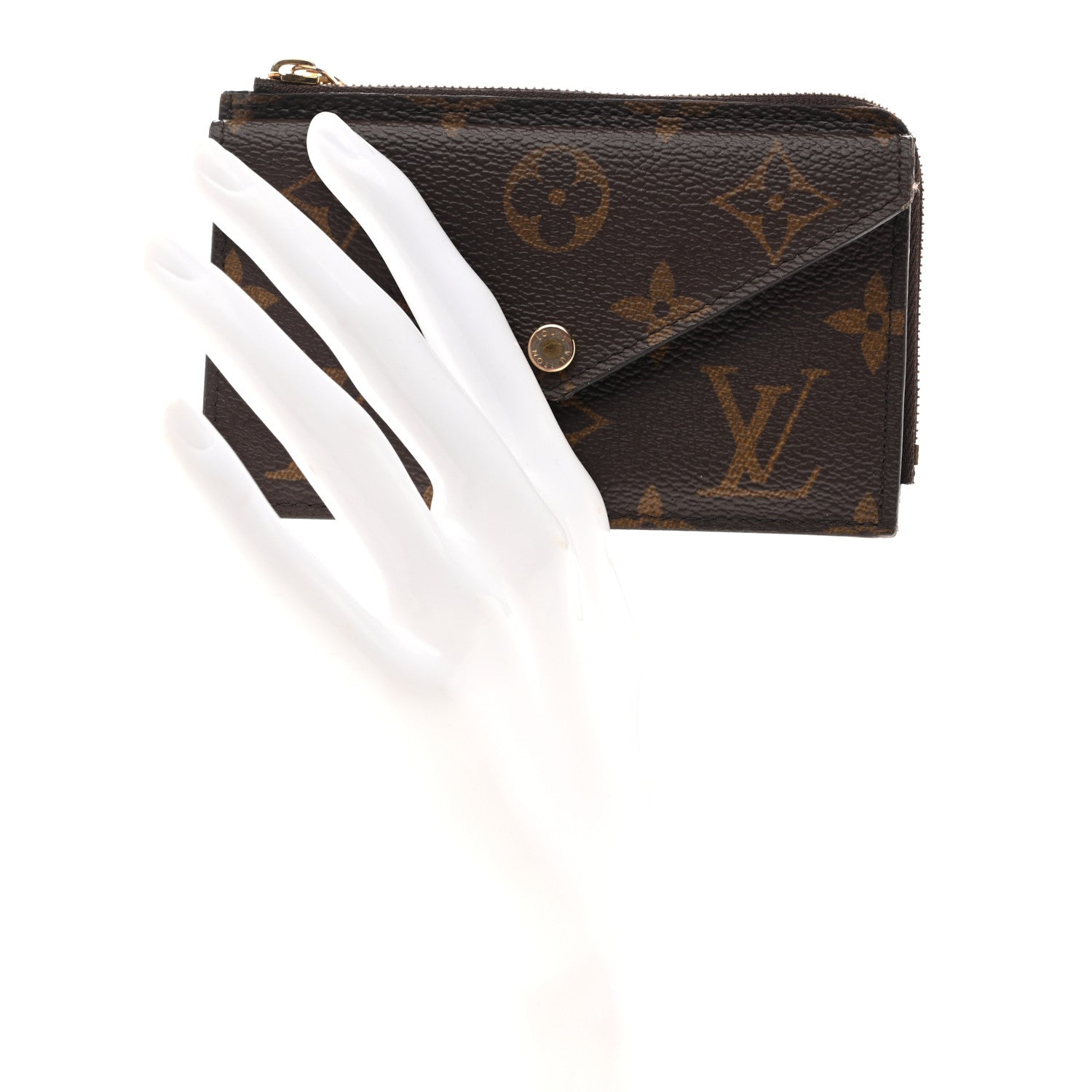 Monogram Recto Verso Card Holder Black