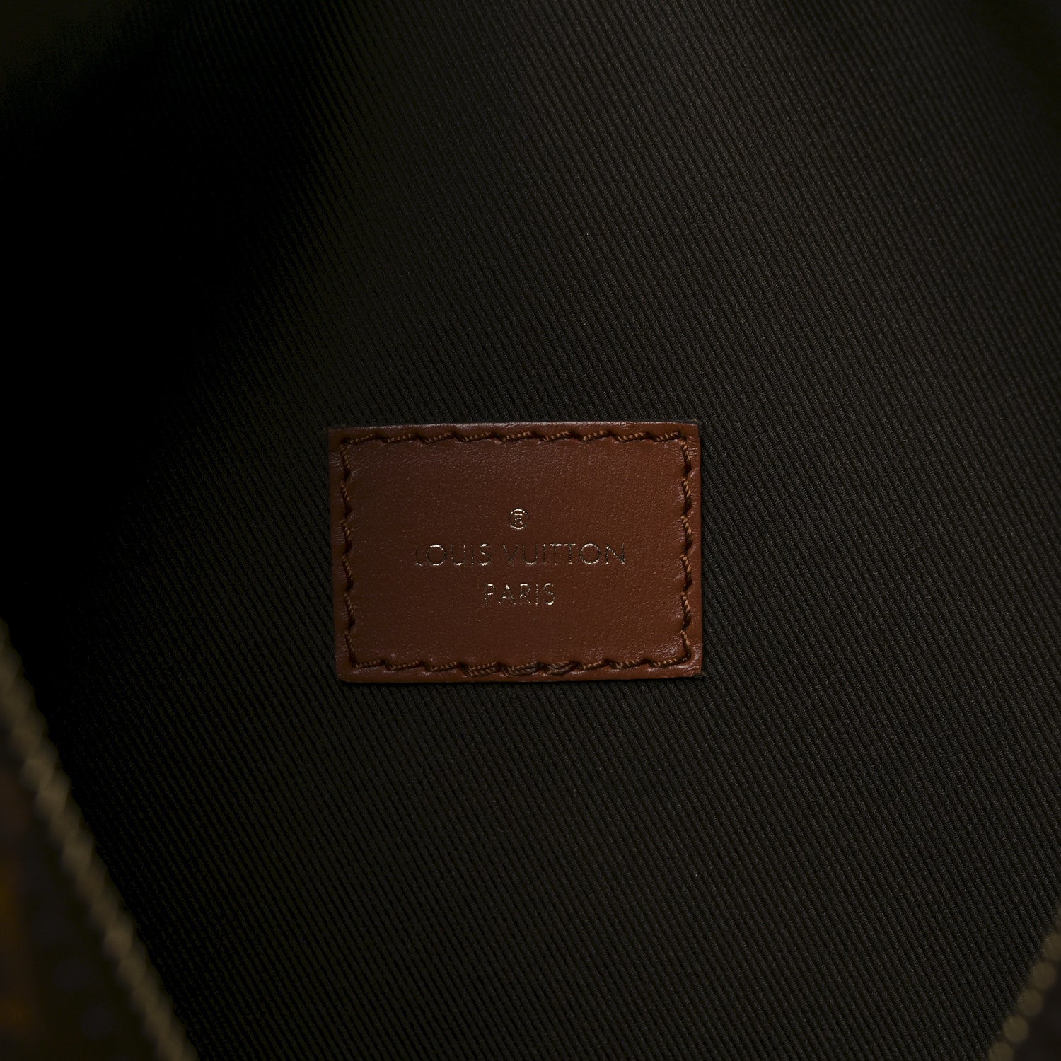 Reverse Monogram Loop Hobo