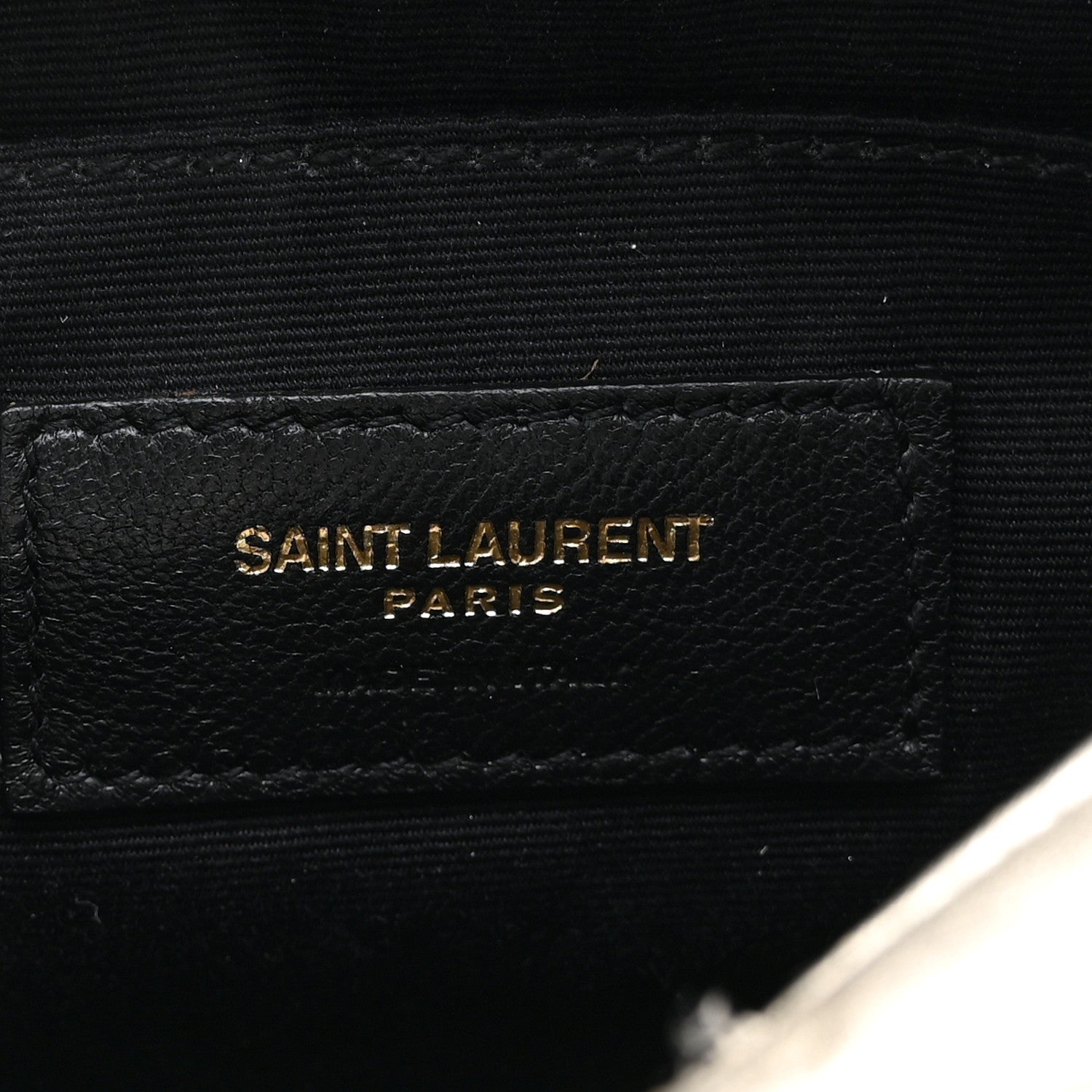 Metallic Calfskin Matelasse Monogram Lou Belt Bag Platino