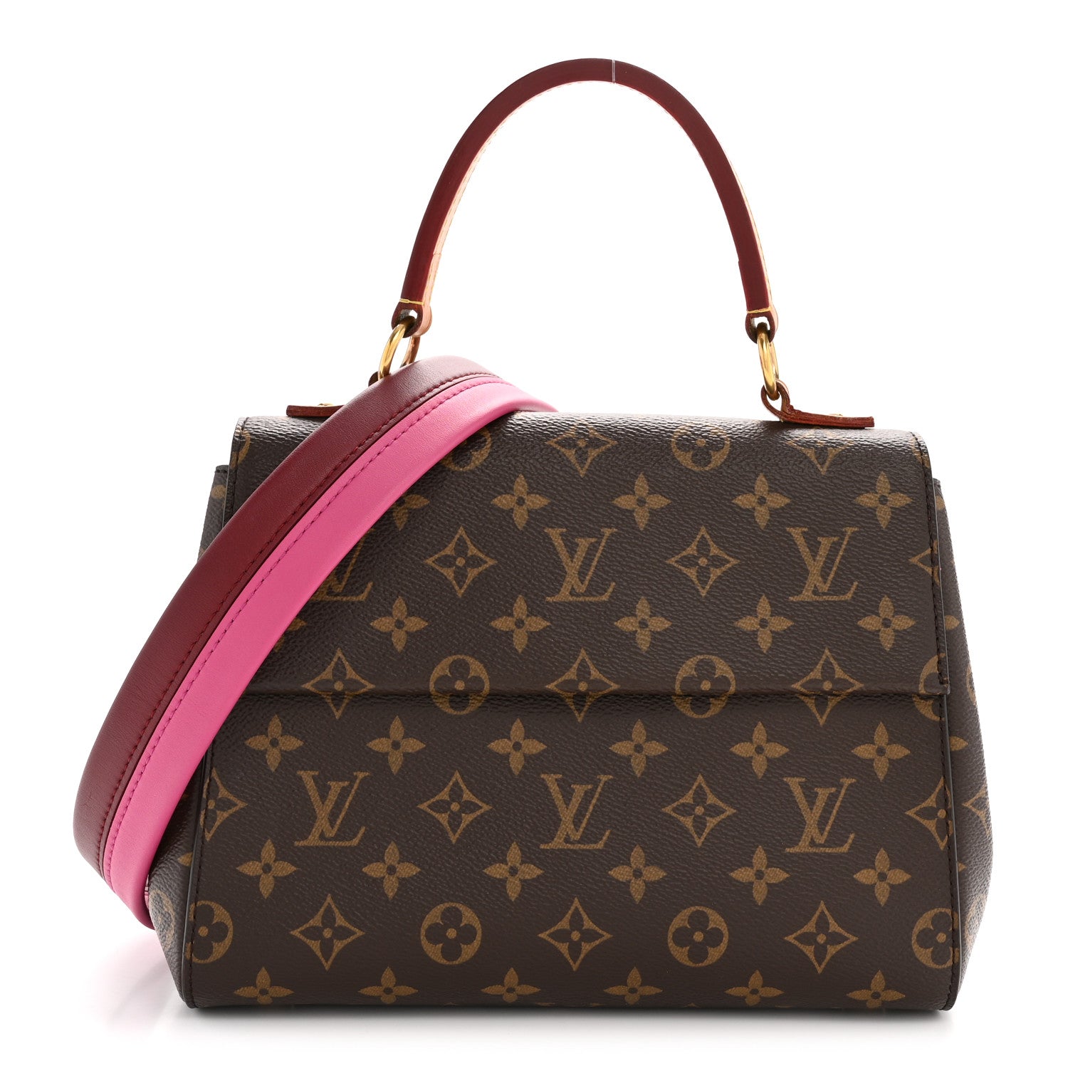 Monogram Cluny BB Bordeaux Fuchsia