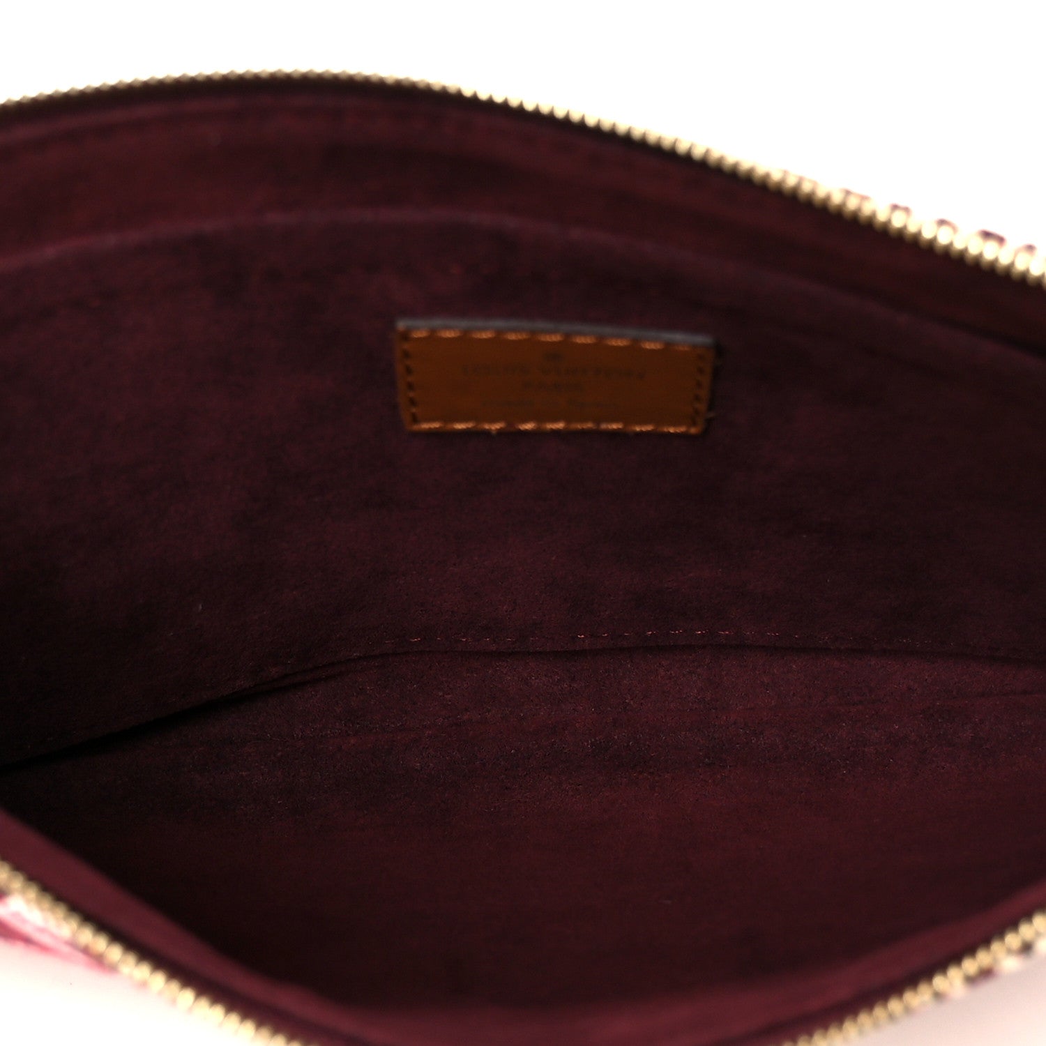 Jacquard Since 1854 Neverfull MM GM Pochette Bordeaux