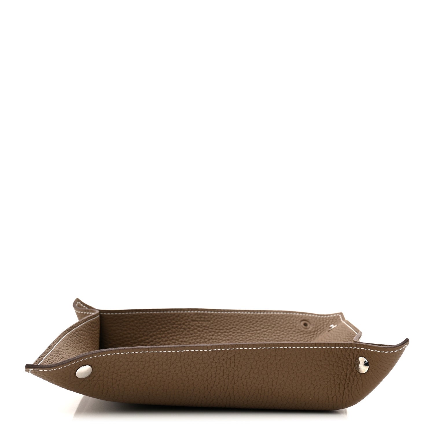 Taurillon Clemence Mises et Relances Change Tray Etoupe