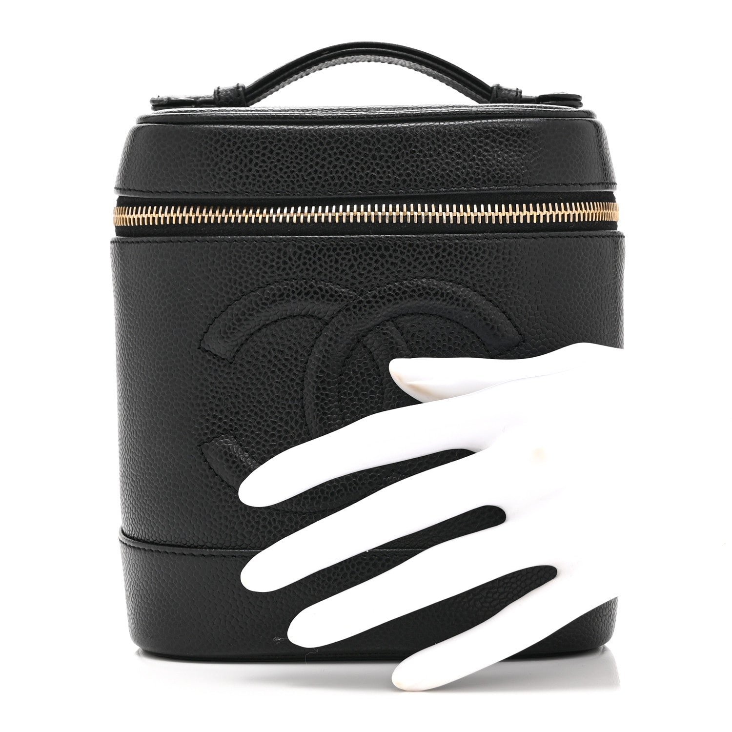 Caviar Vanity Cosmetic Case Black