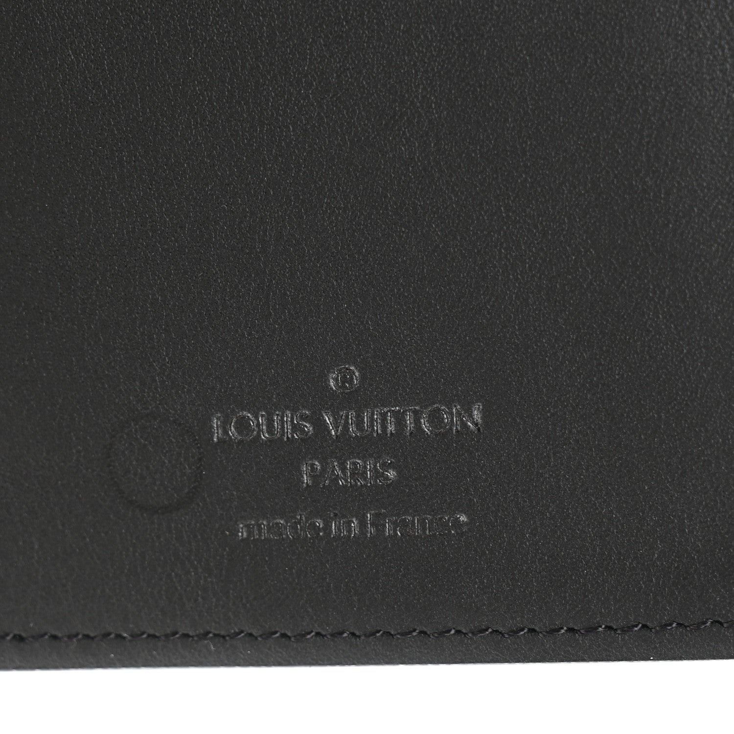 Calfskin Monogram Shadow Brazza Wallet Black
