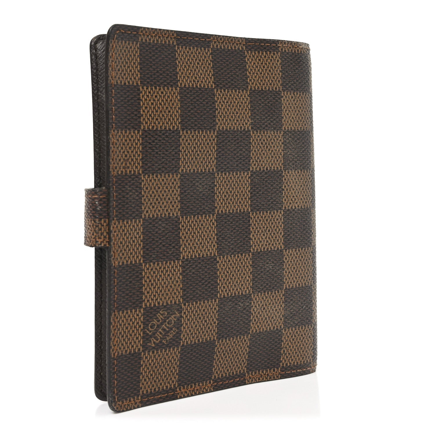 Damier Ebene Small Ring Agenda Cover