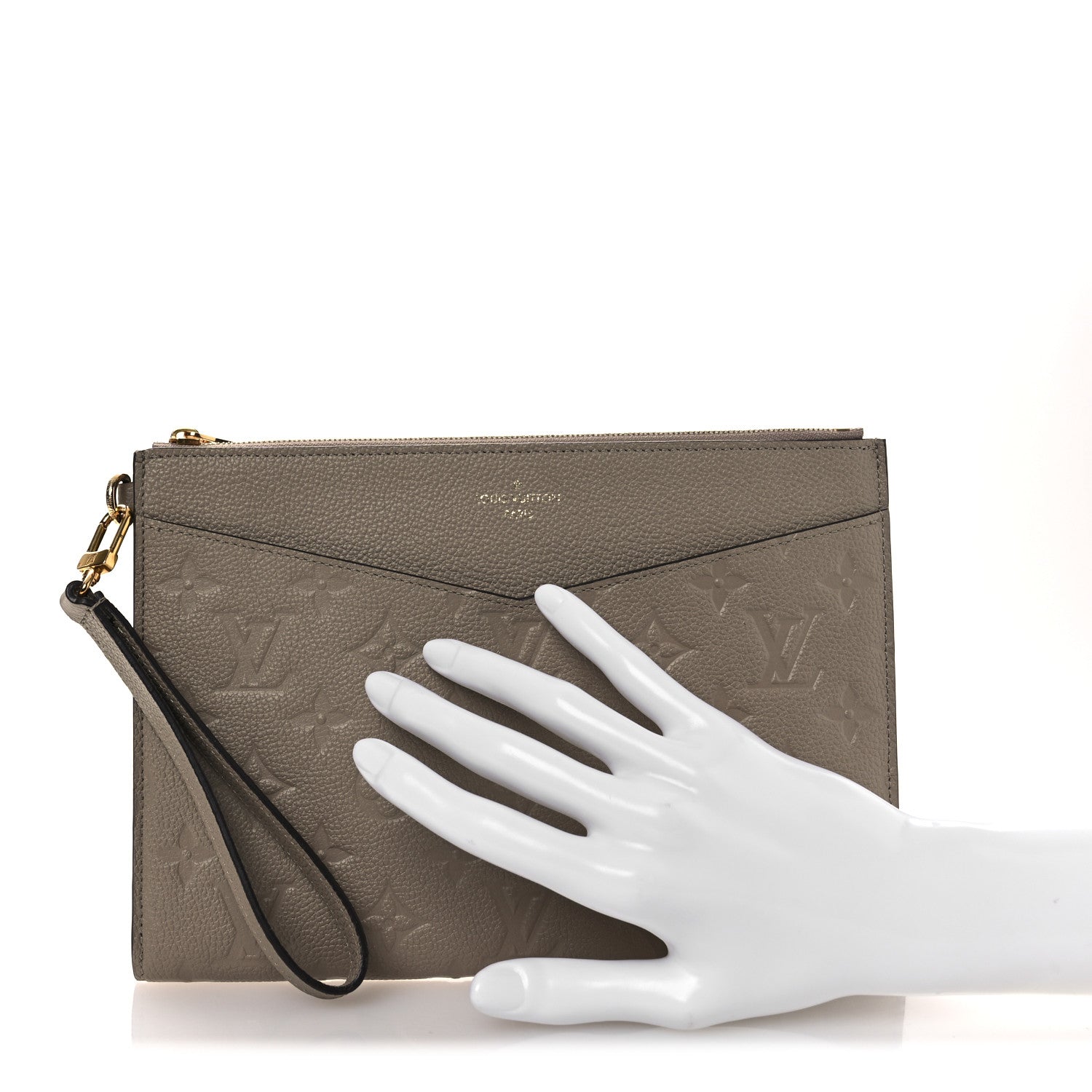 Empreinte Pochette Melanie MM Tourterelle