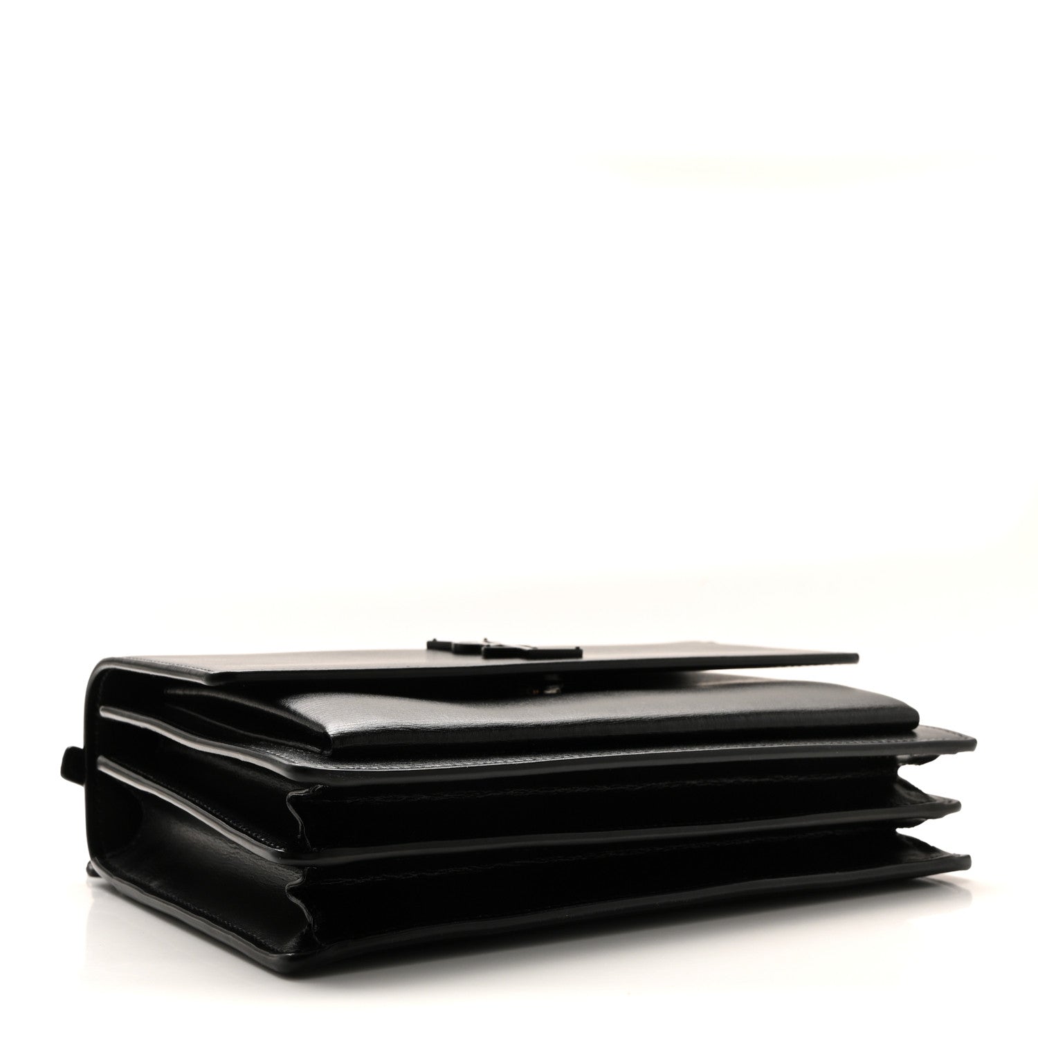Calfskin Medium Monogram Monochrome Sunset Black