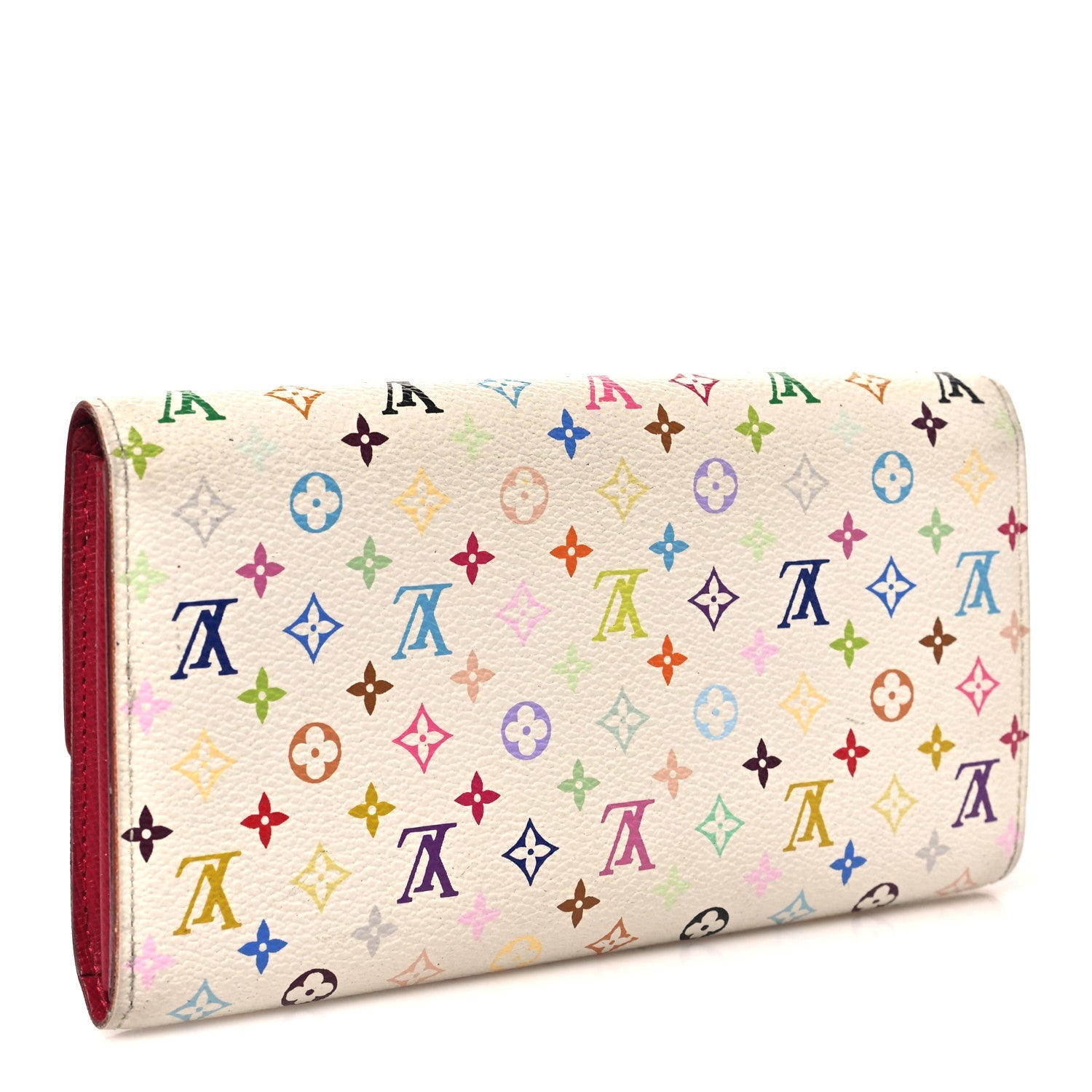 Monogram Multicolor Sarah Wallet White Eglantine