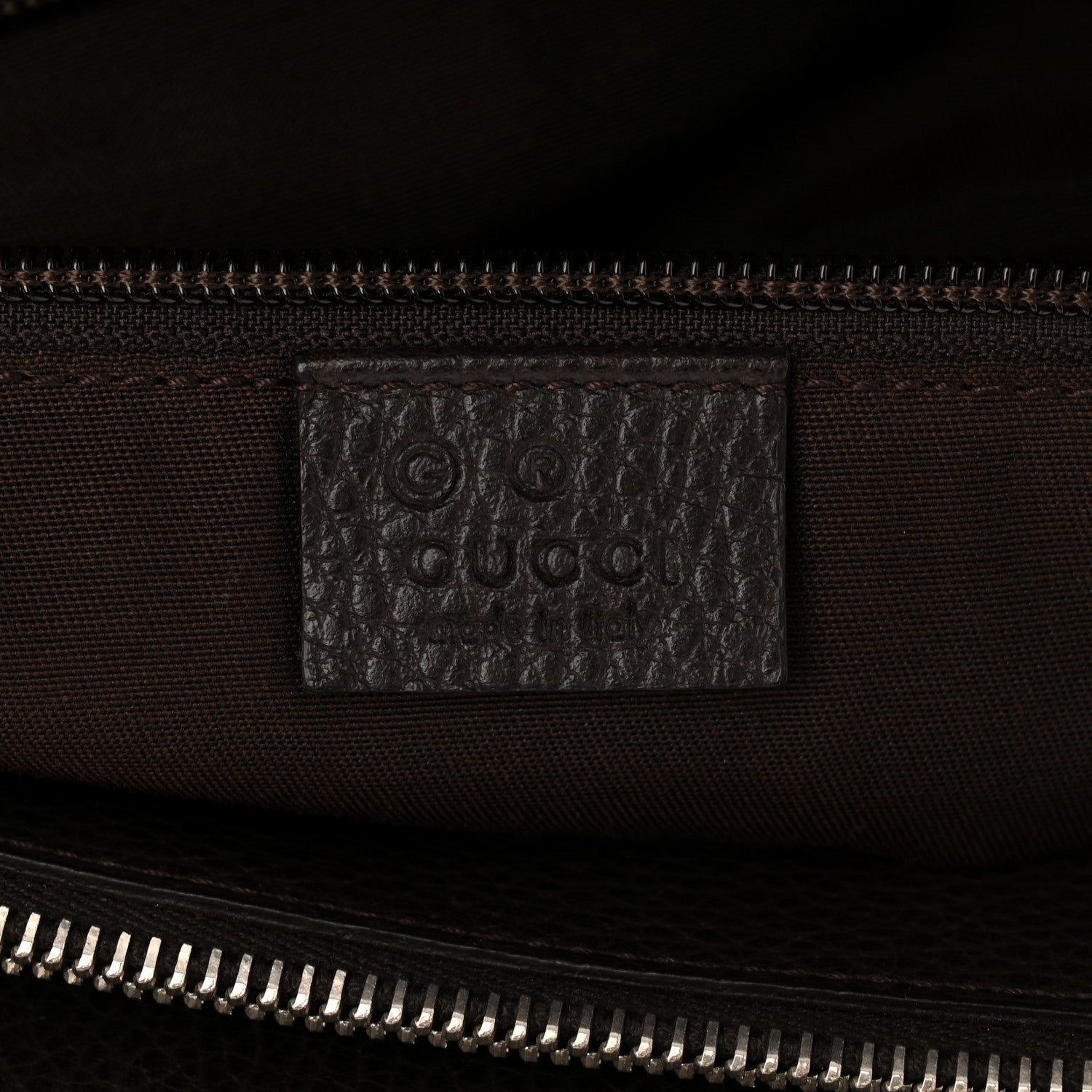GG Monogram Large Joy Tote Bag Dark Brown