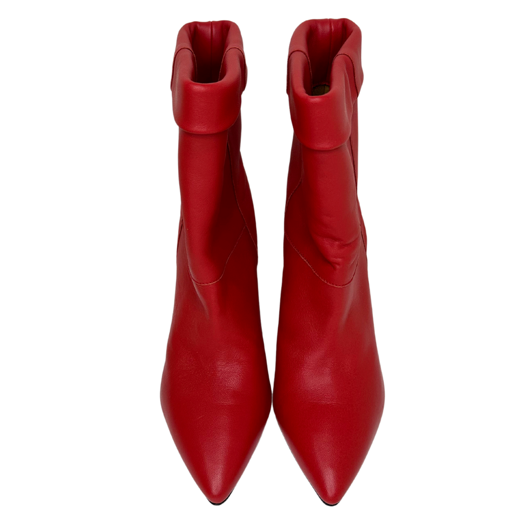 Isabel Marant Red Bootie, 36