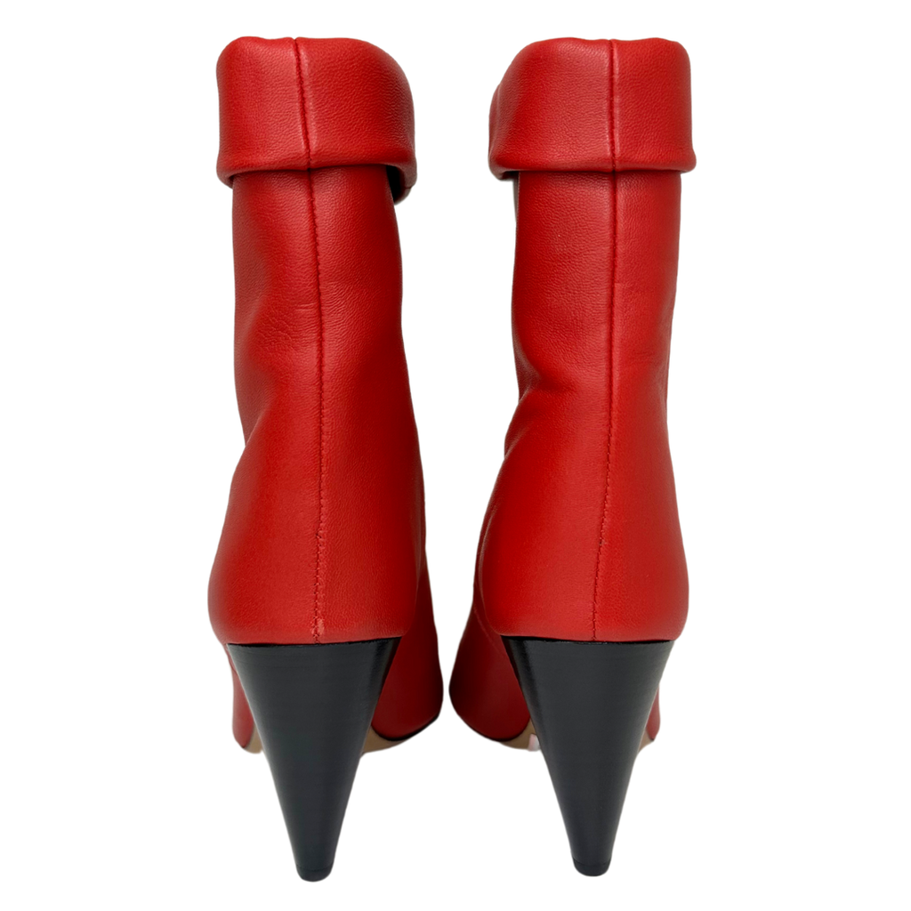 Isabel Marant Red Bootie, 36