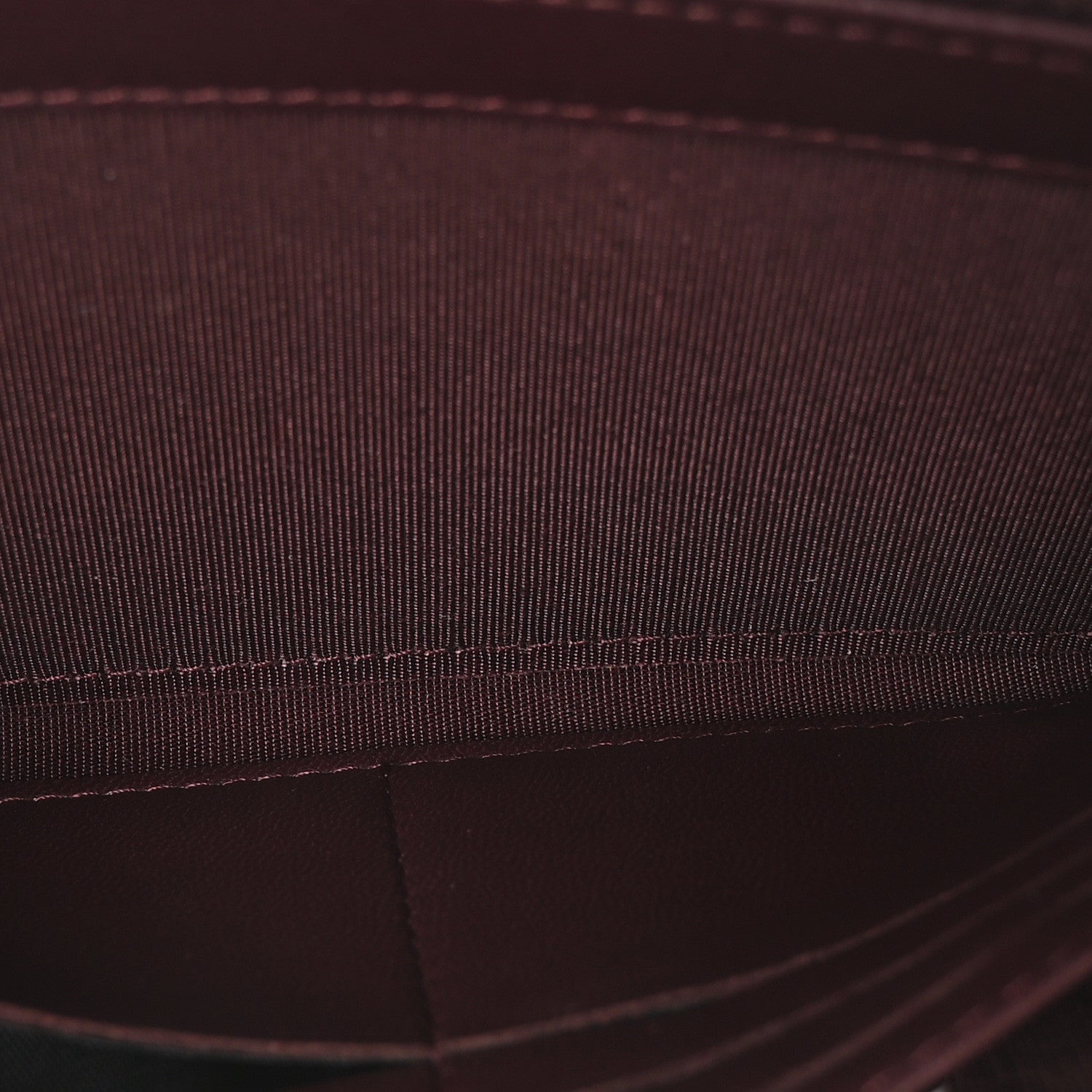 Aged Calfskin Chevron Quilted 2.55 Reissue Flap Wallet Burgundy