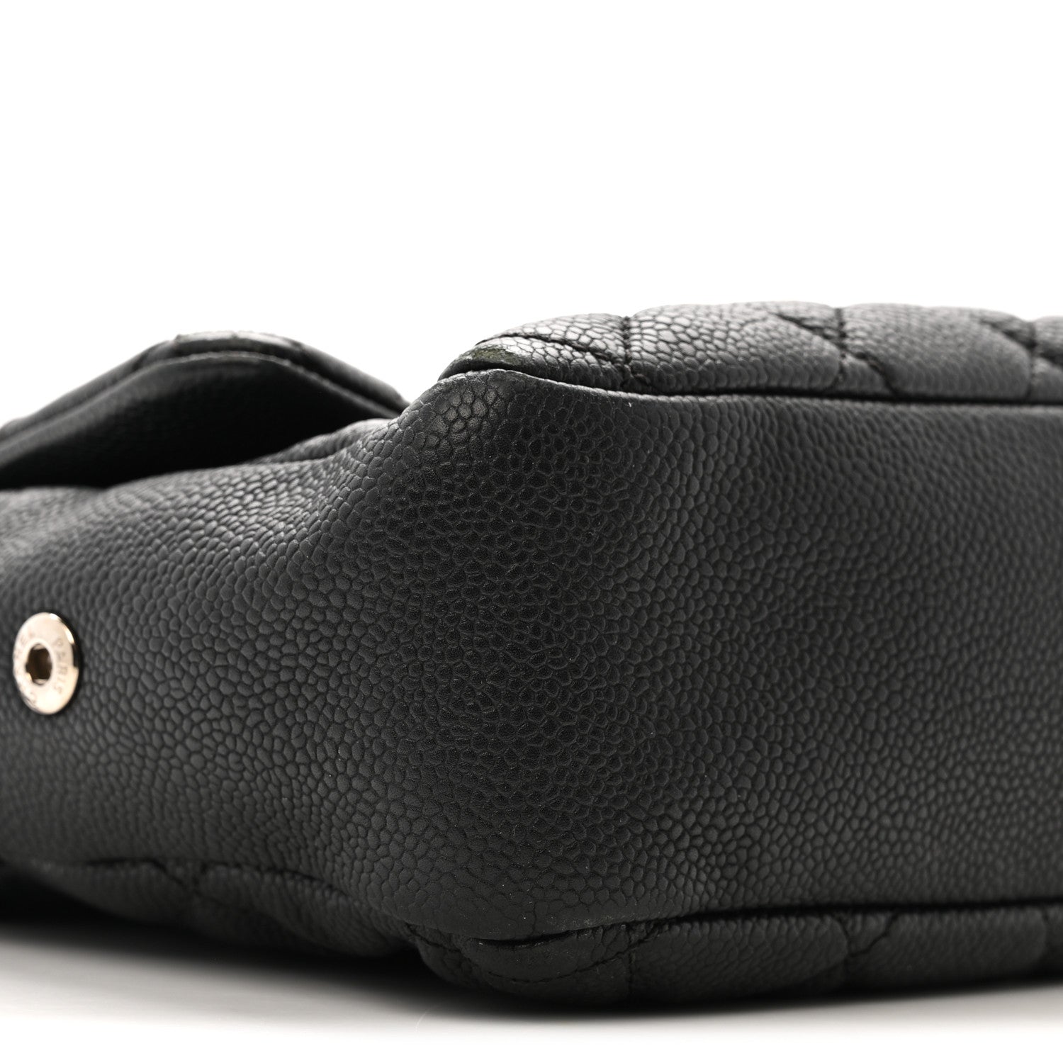 Caviar Quilted Jumbo Easy Flap Black
